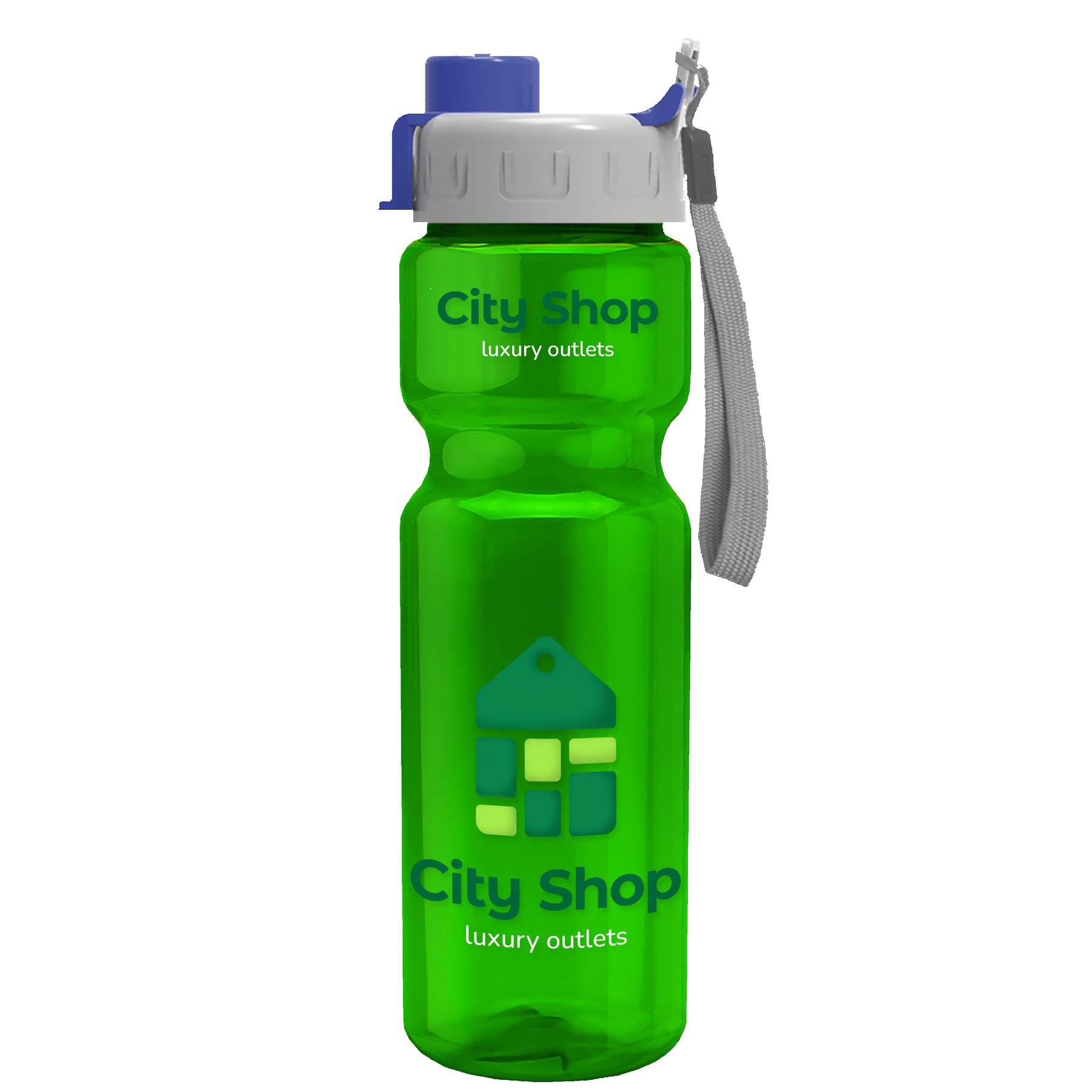 Picture of Garyline® Champ Recycled Bottle with Quick-Snap Lid - 28 oz.