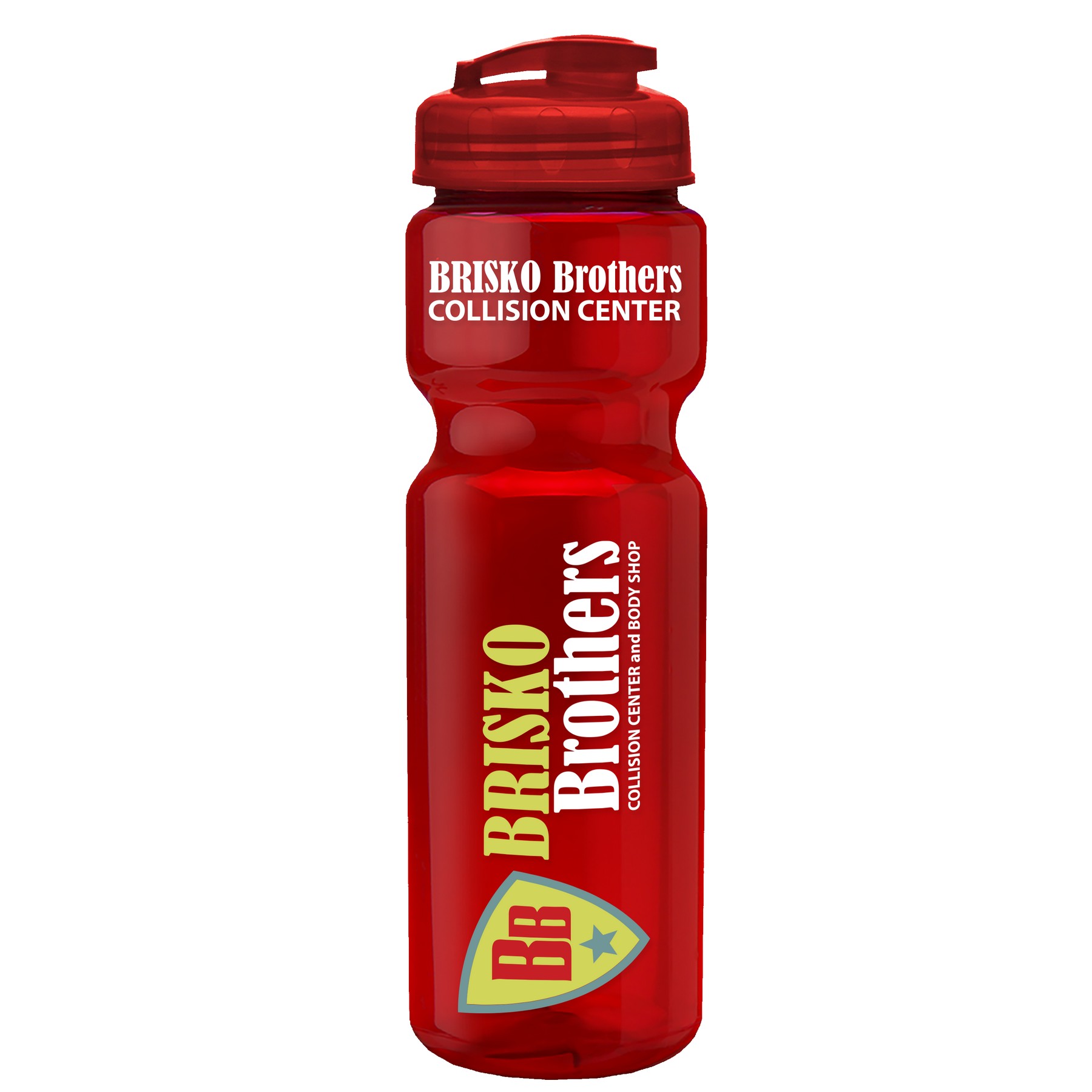 Picture of Garyline® Champ Recycled Bottle with Flip-Top Lid - 28 oz.