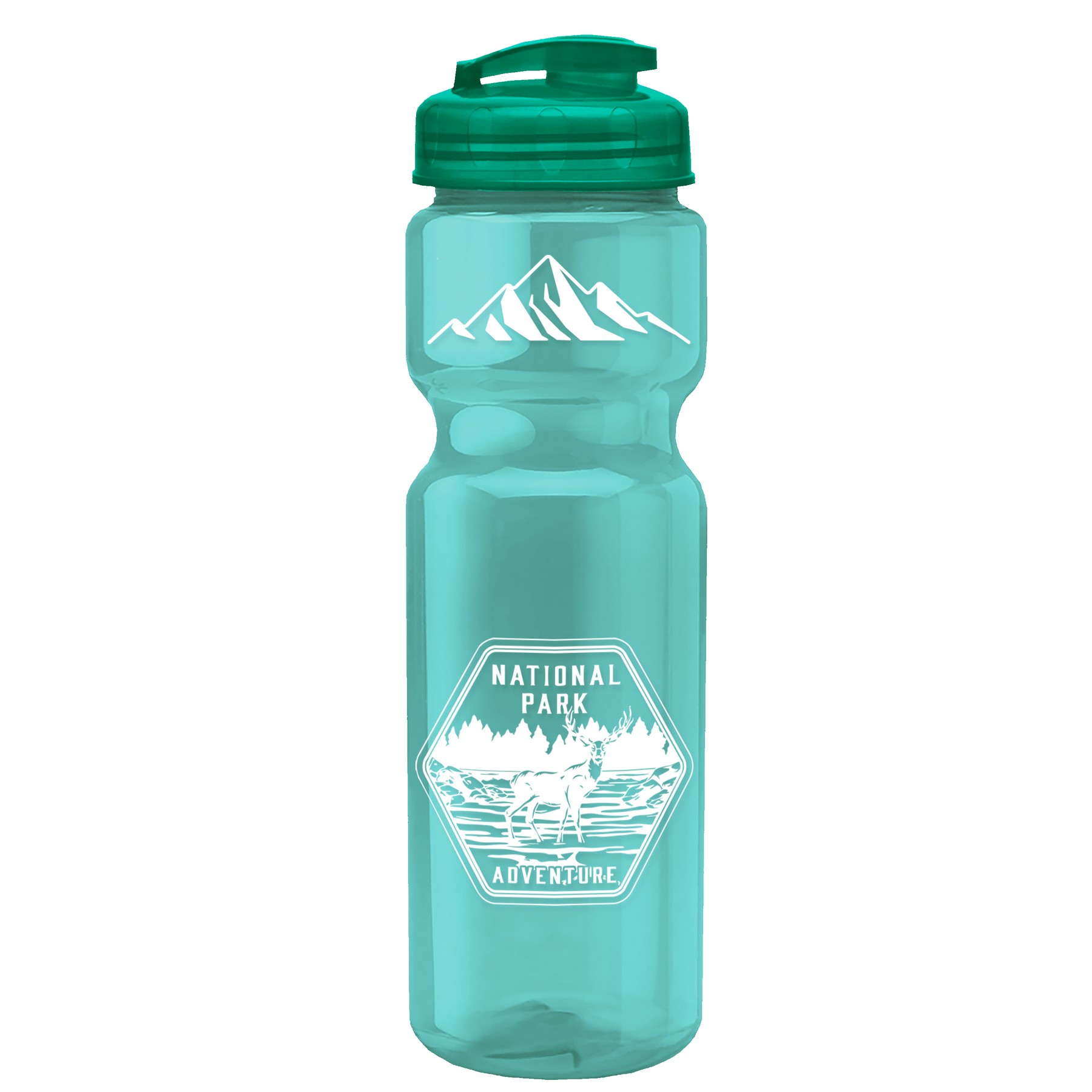 Picture of Garyline® Champ Recycled Bottle with Flip-Top Lid - 28 oz.