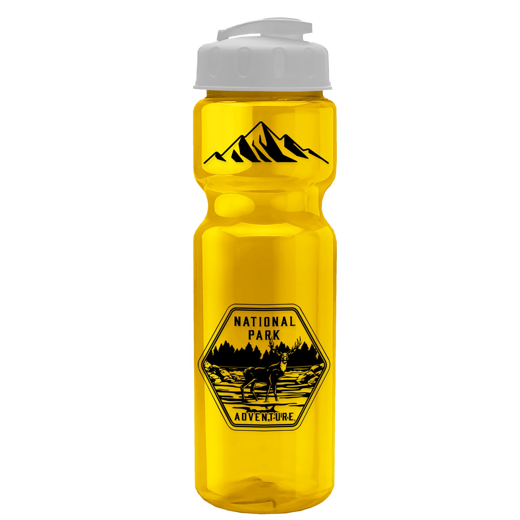 Picture of Garyline® Champ Recycled Bottle with Flip-Top Lid - 28 oz.