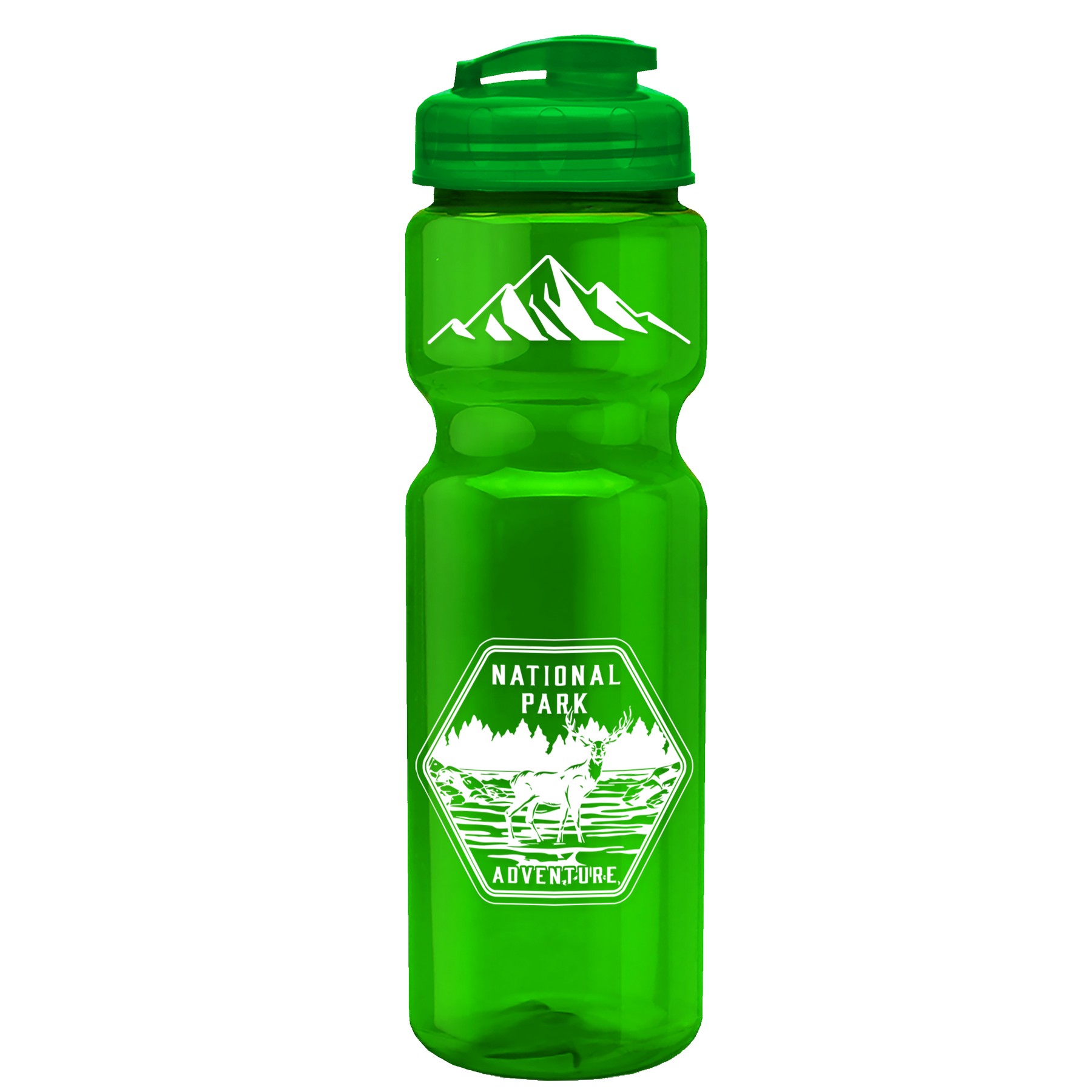 Picture of Garyline® Champ Recycled Bottle with Flip-Top Lid - 28 oz.