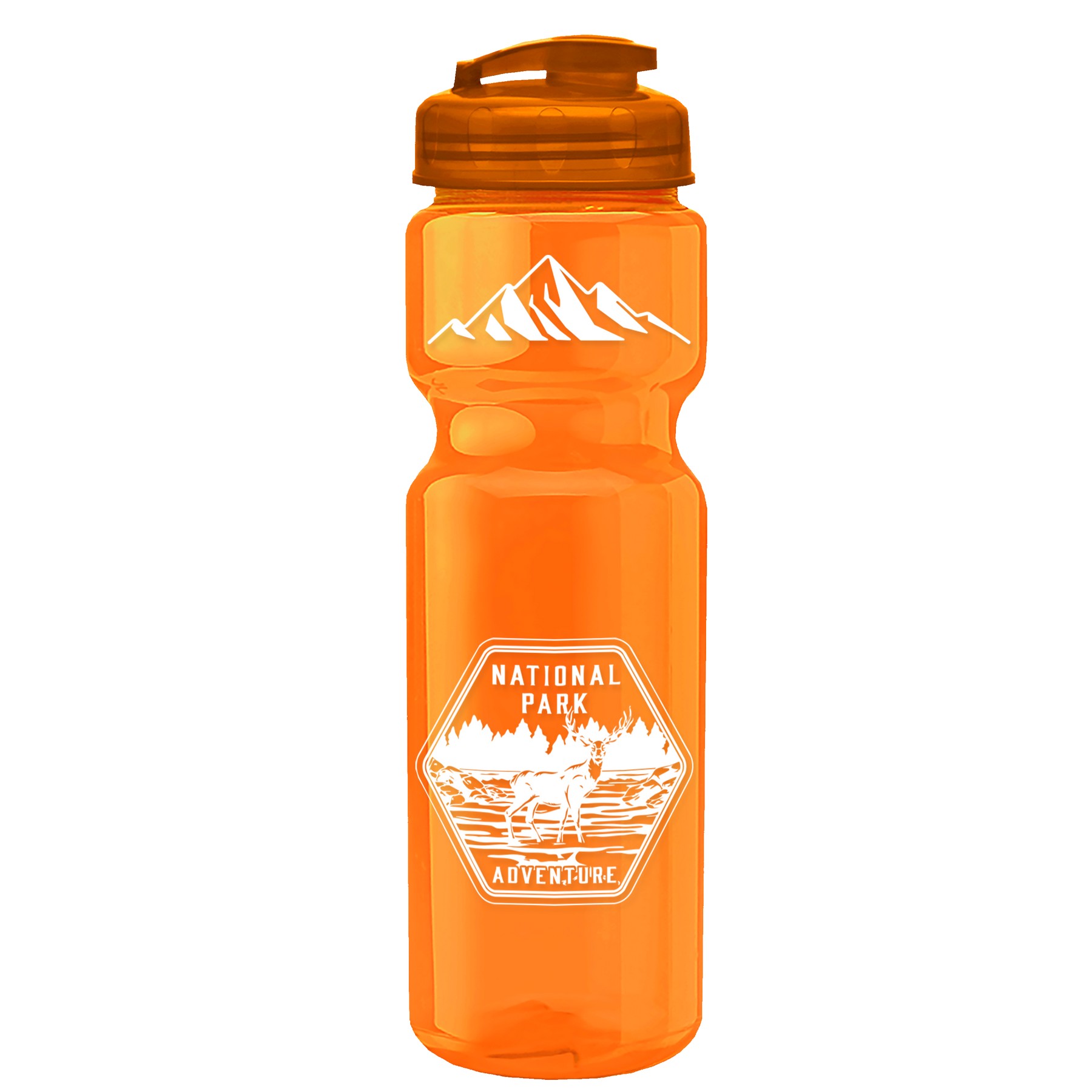 Picture of Garyline® Champ Recycled Bottle with Flip-Top Lid - 28 oz.