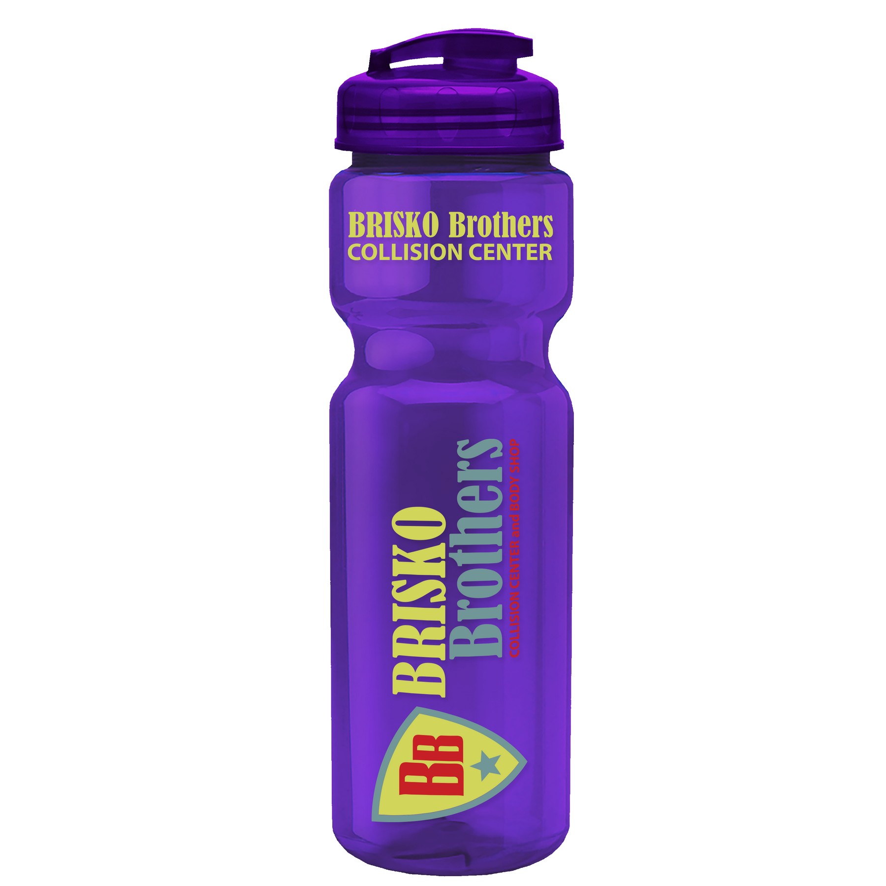 Picture of Garyline® Champ Recycled Bottle with Flip-Top Lid - 28 oz.