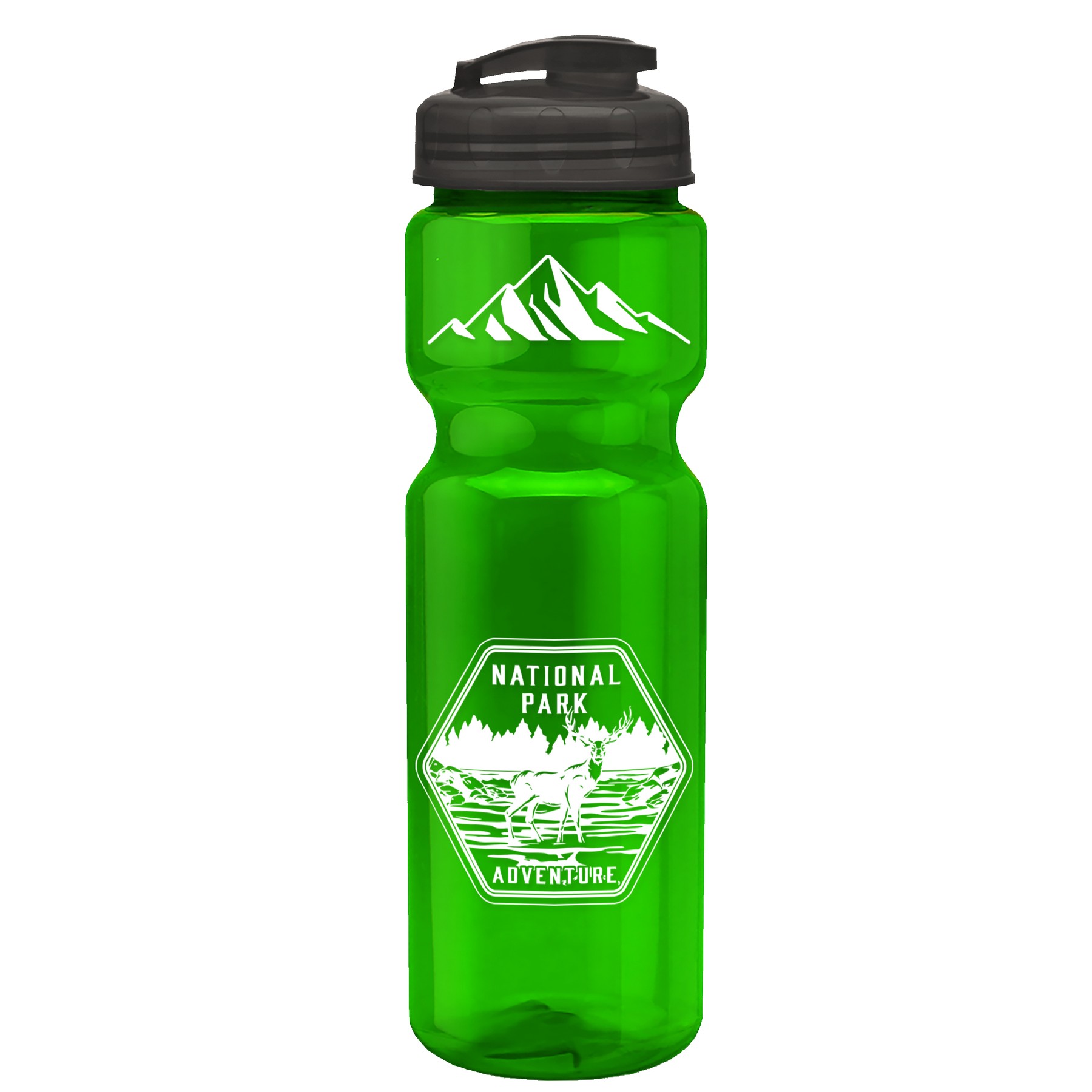 Picture of Garyline® Champ Recycled Bottle with Flip-Top Lid - 28 oz.