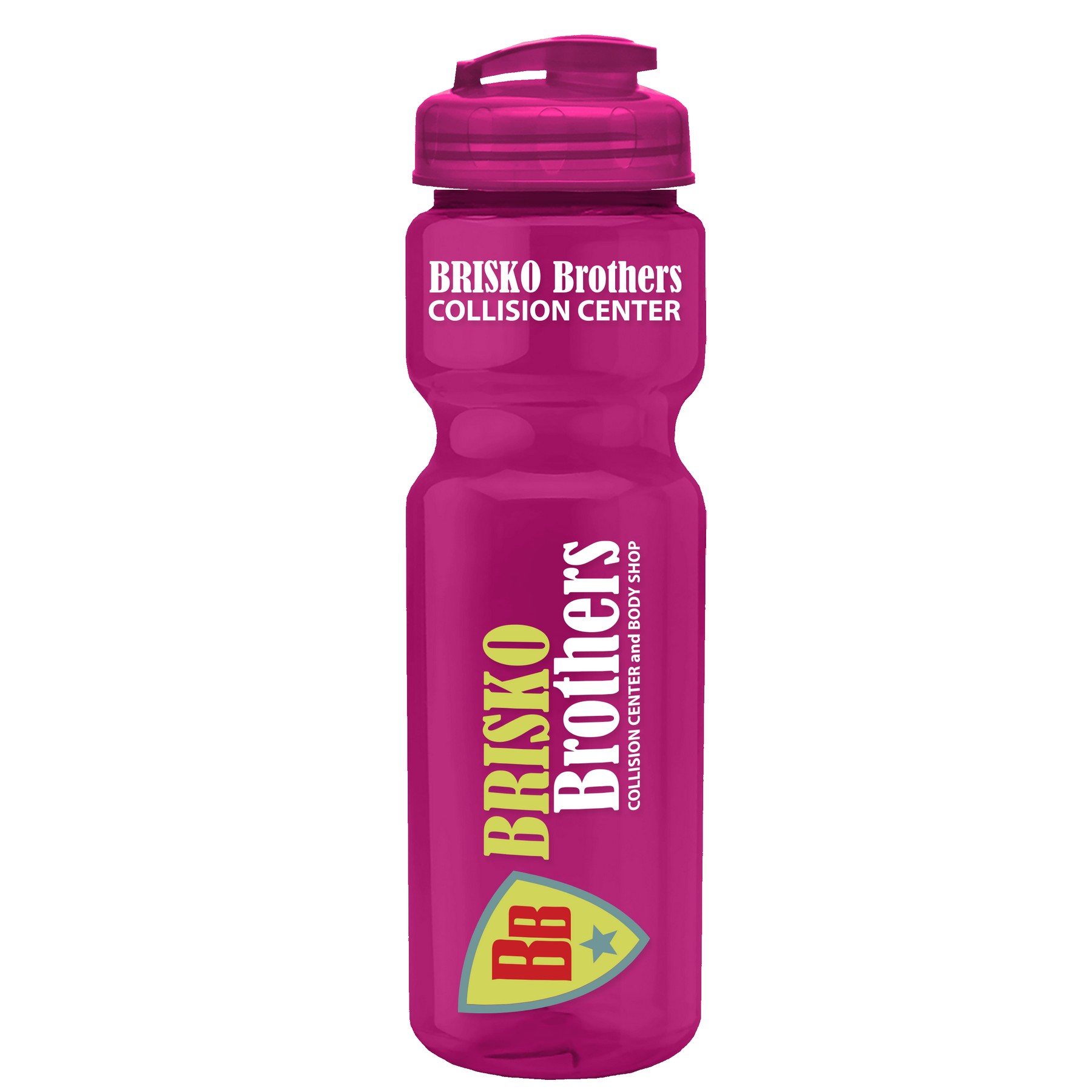 Picture of Garyline® Champ Recycled Bottle with Flip-Top Lid - 28 oz.