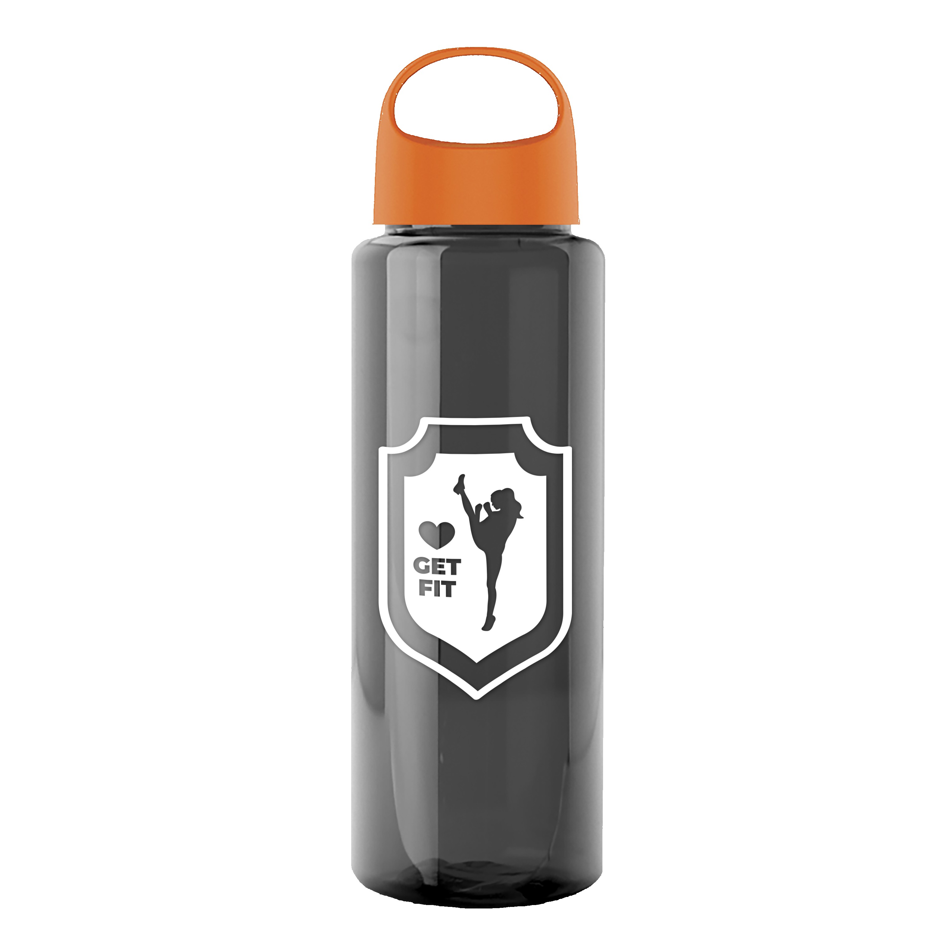 Picture of Garyline® Slim Fit RPET Bottle with Oval Crest Lid - 32 oz.