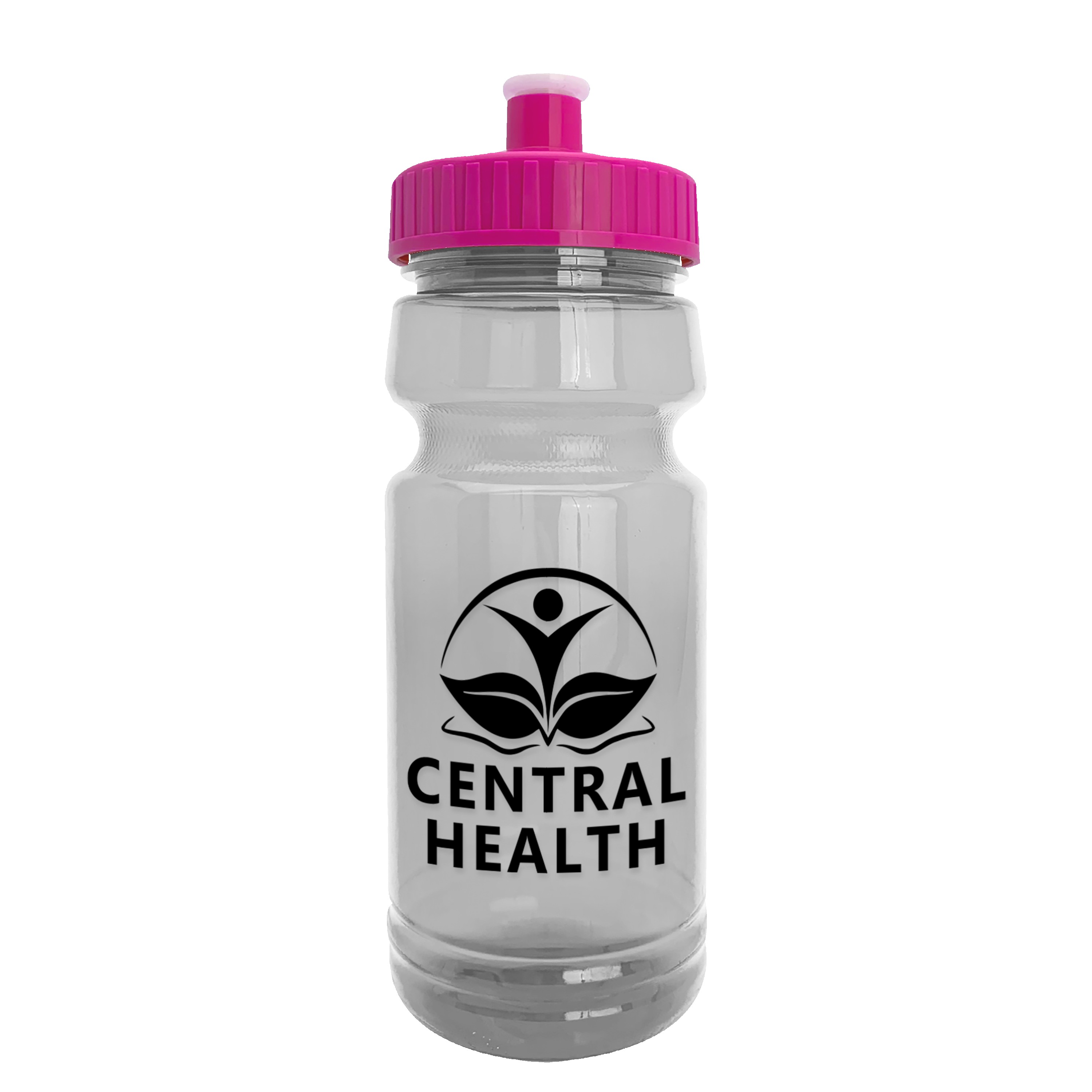 Picture of Garyline® Trainer Clear Bottle with Push-Pull Lid - 24 oz.