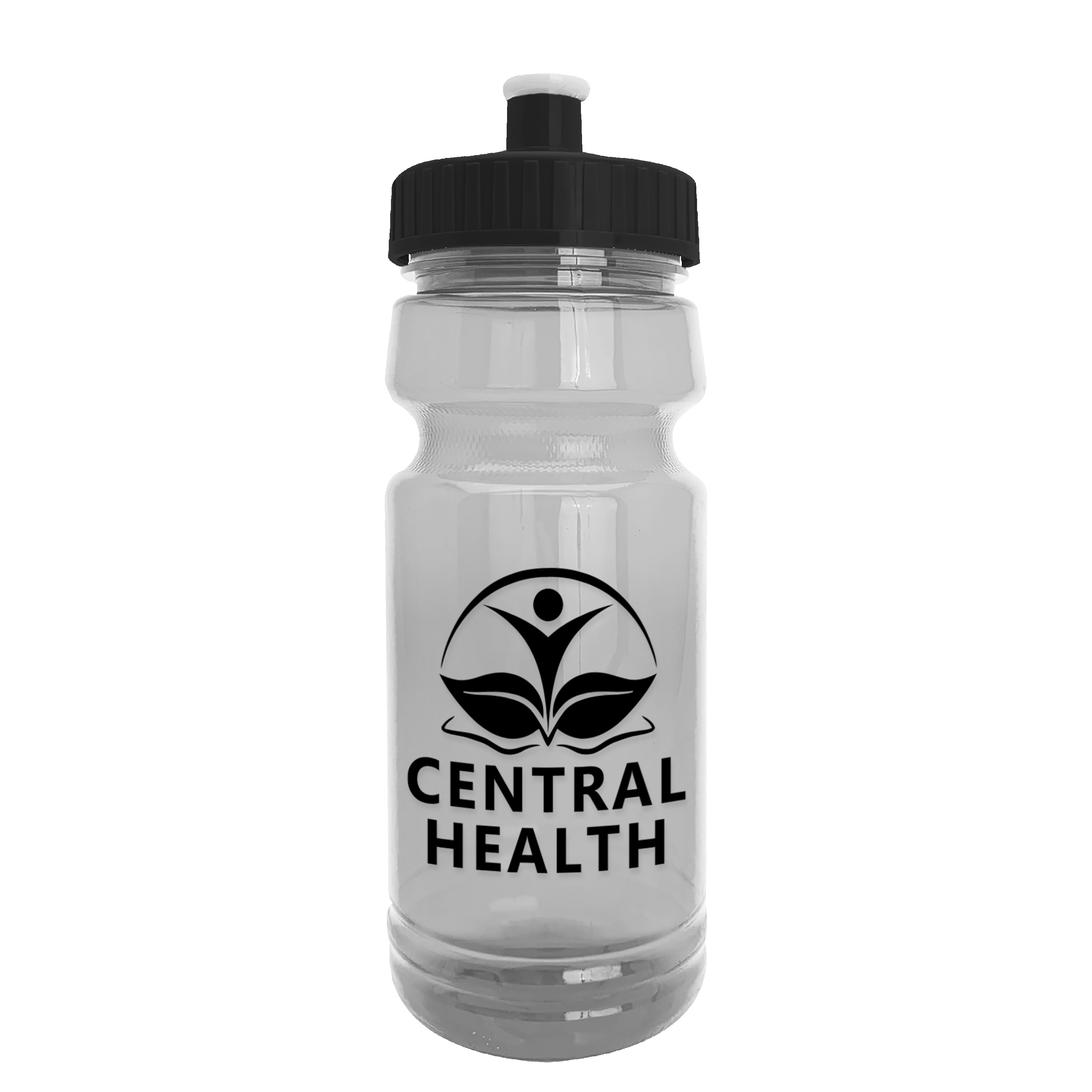 Picture of Garyline® Trainer Clear Bottle with Push-Pull Lid - 24 oz.