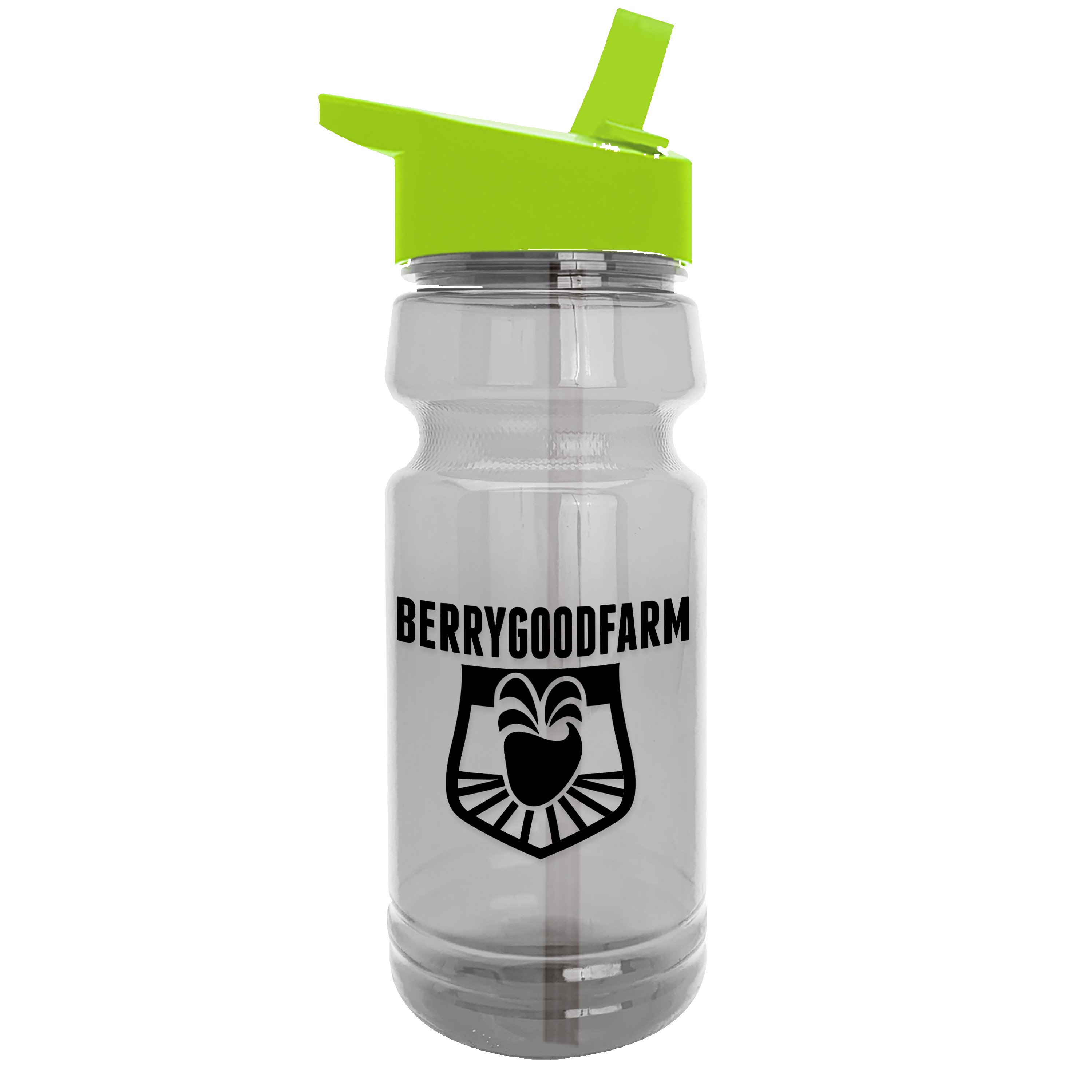 Picture of Garyline® Trainer Clear Bottle with Flip-Straw Lid - 24 oz.