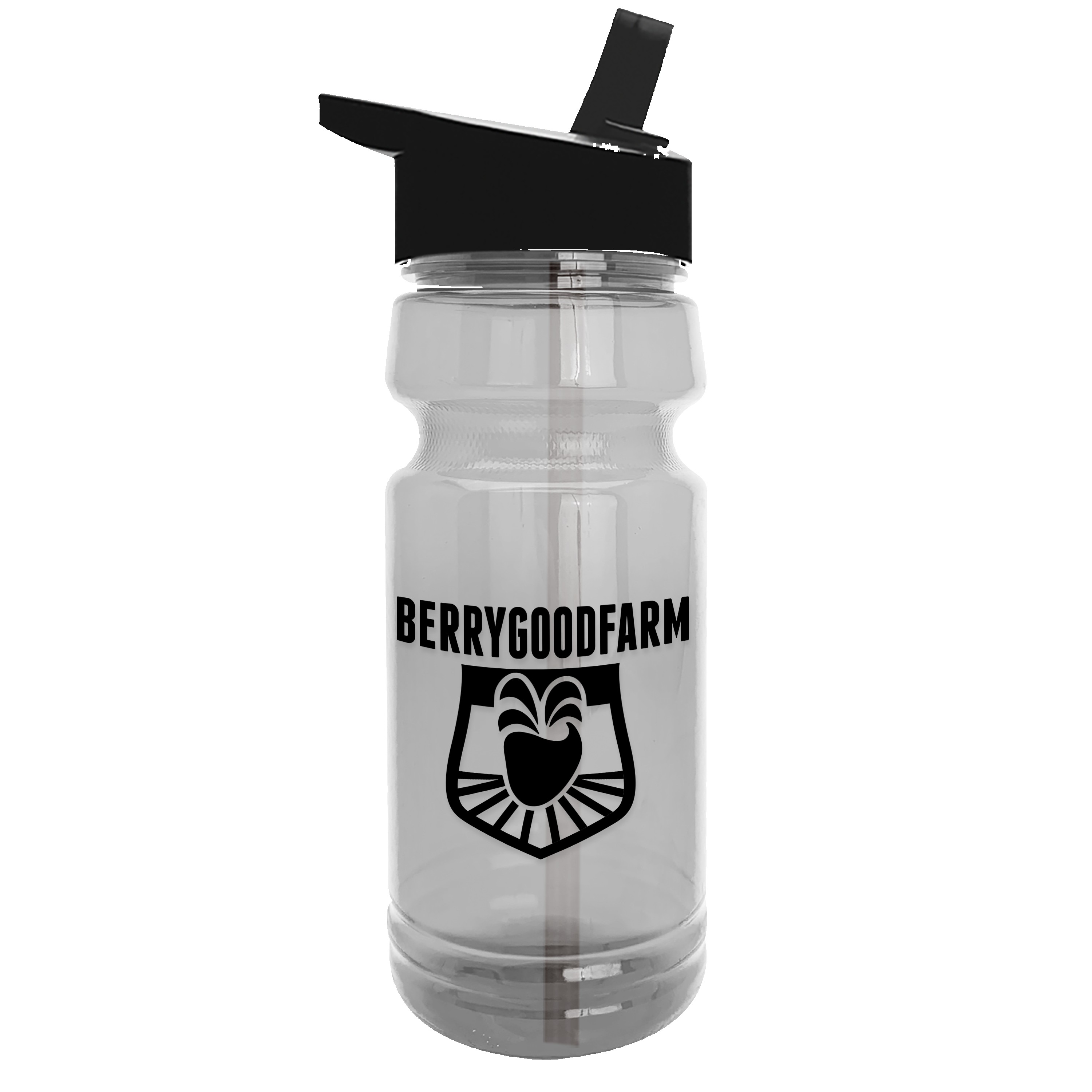 Picture of Garyline® Trainer Clear Bottle with Flip-Straw Lid - 24 oz.