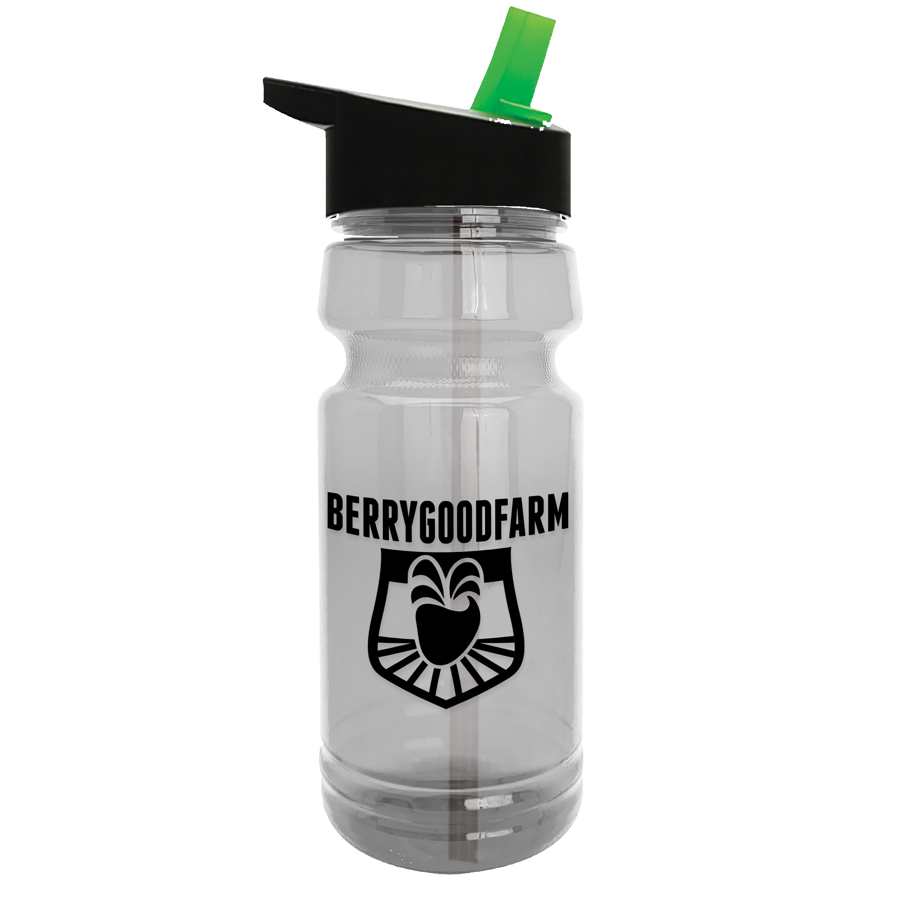 Picture of Garyline® Trainer Clear Bottle with Flip-Straw Lid - 24 oz.