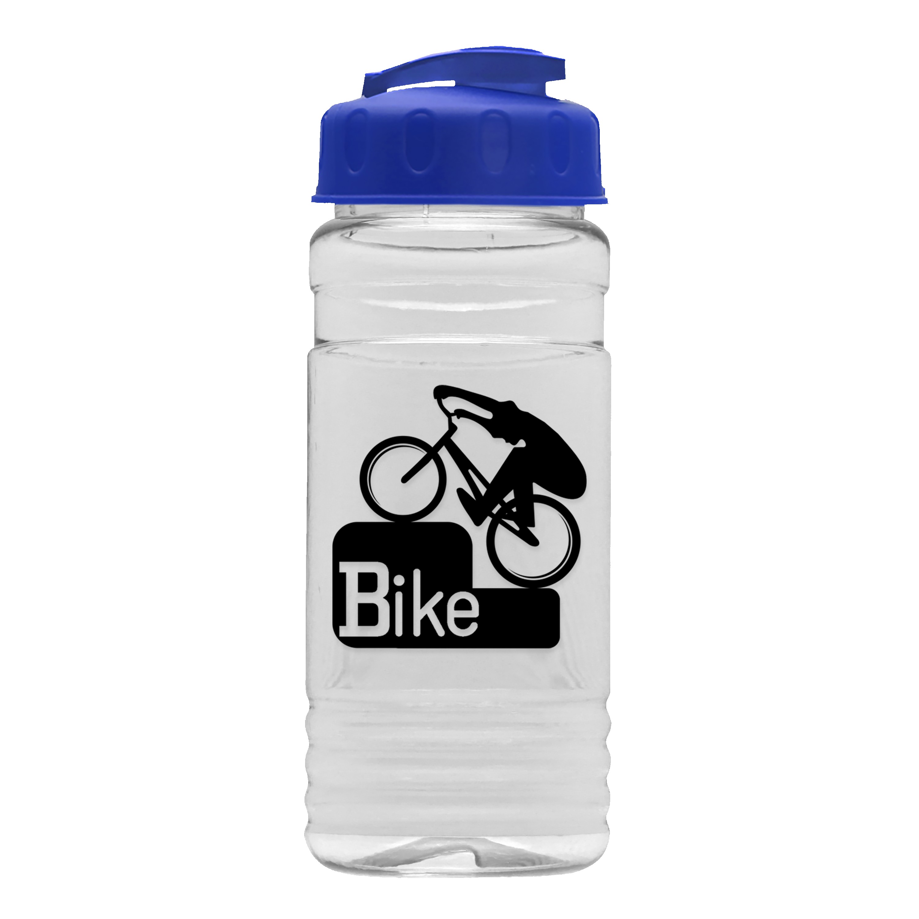 Picture of Garyline® Clear Bottle with Flip-Top Lid - 20 oz.