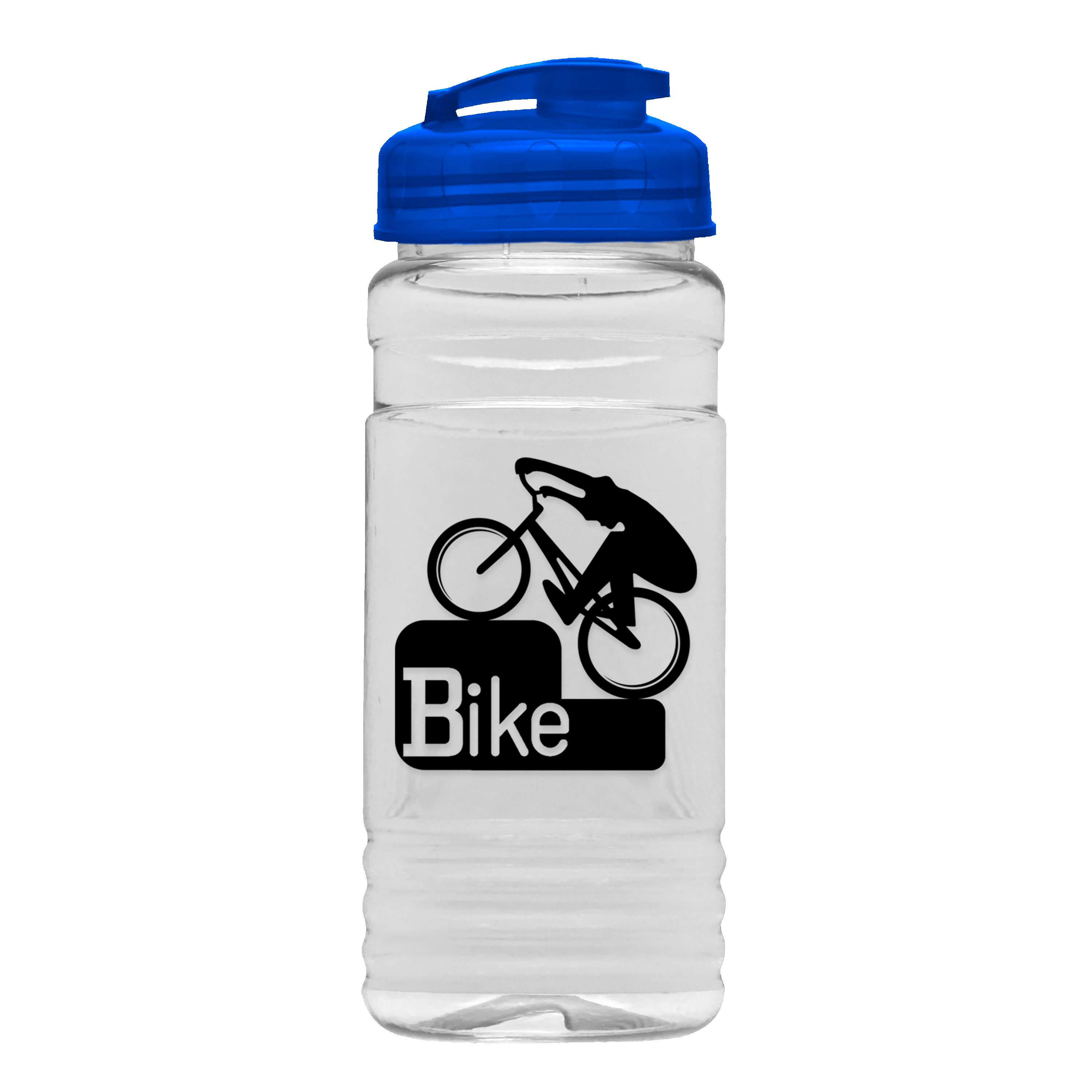 Picture of Garyline® Clear Bottle with Flip-Top Lid - 20 oz.