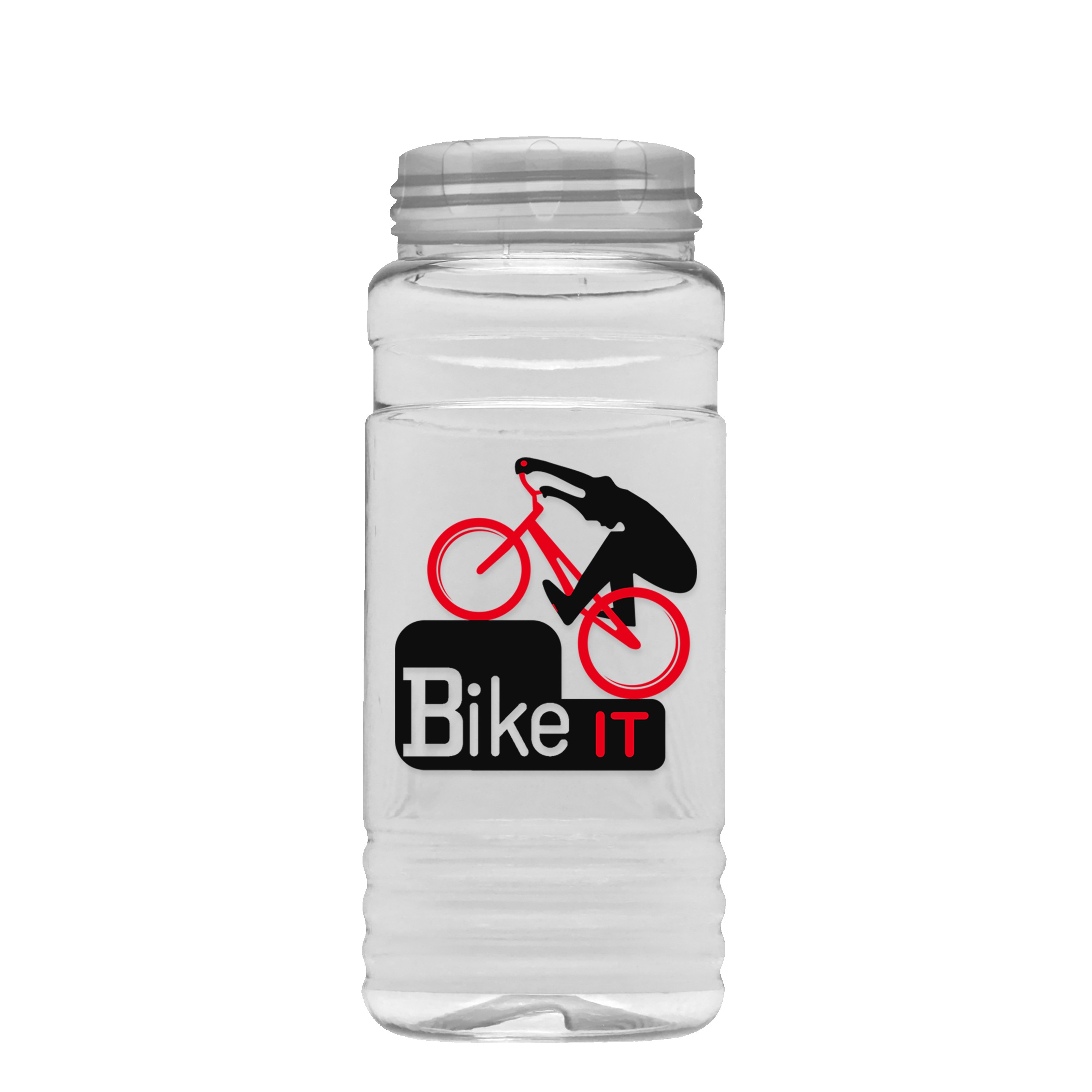 Picture of Garyline® Clear Bottle with Flip-Top Lid - 20 oz.