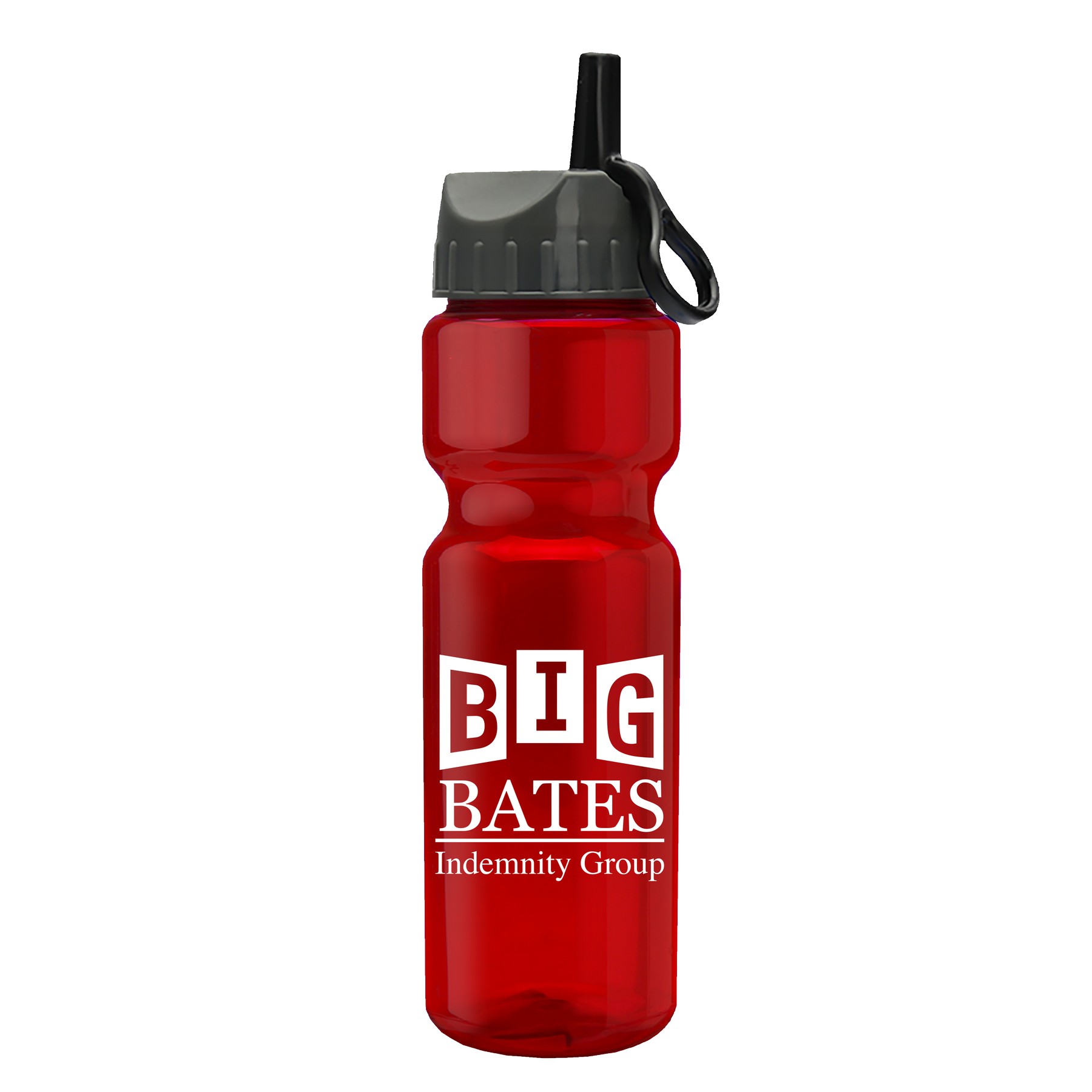 Picture of Garyline® Champ Bottle with Ring-Straw Lid - 28 oz.
