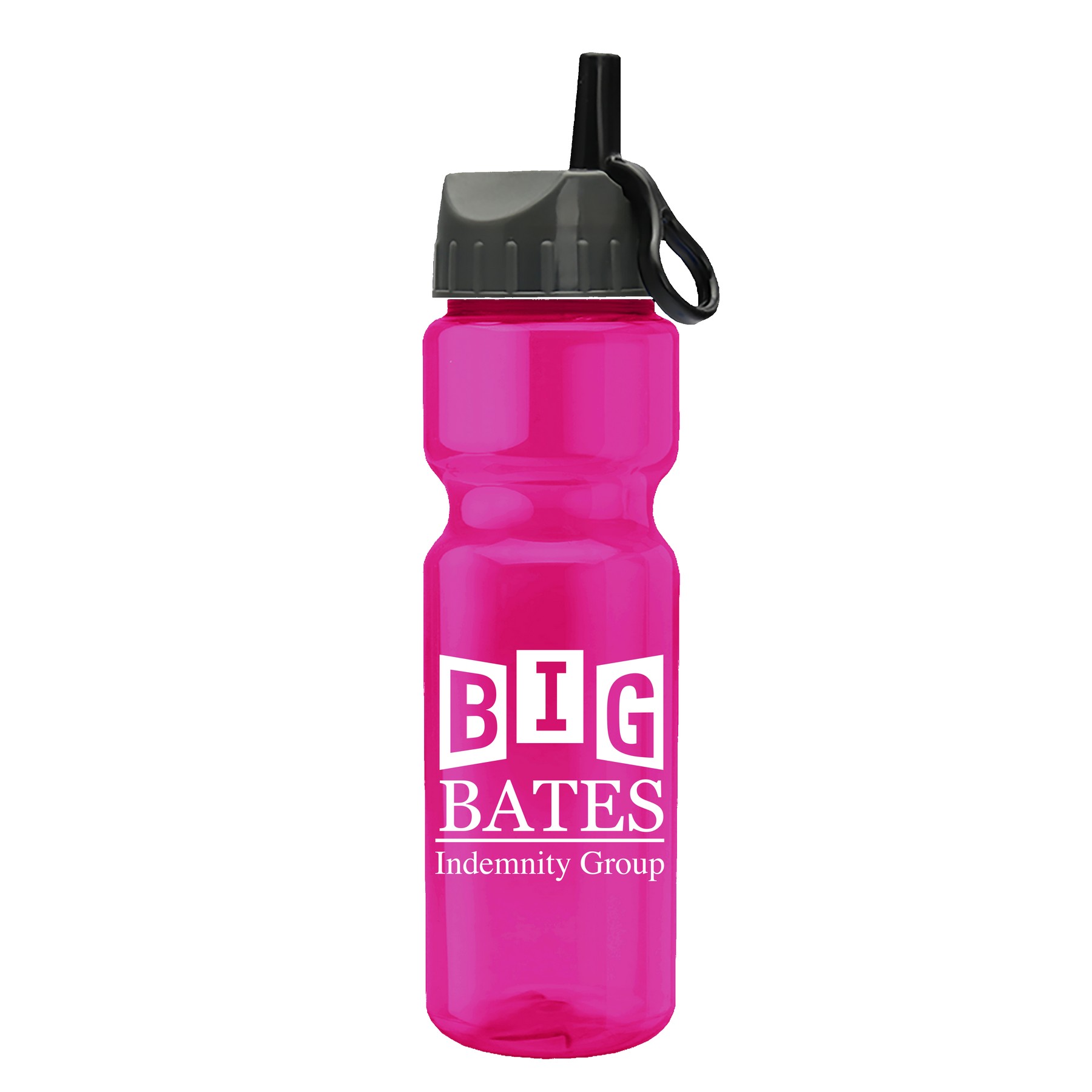 Picture of Garyline® Champ Bottle with Ring-Straw Lid - 28 oz.