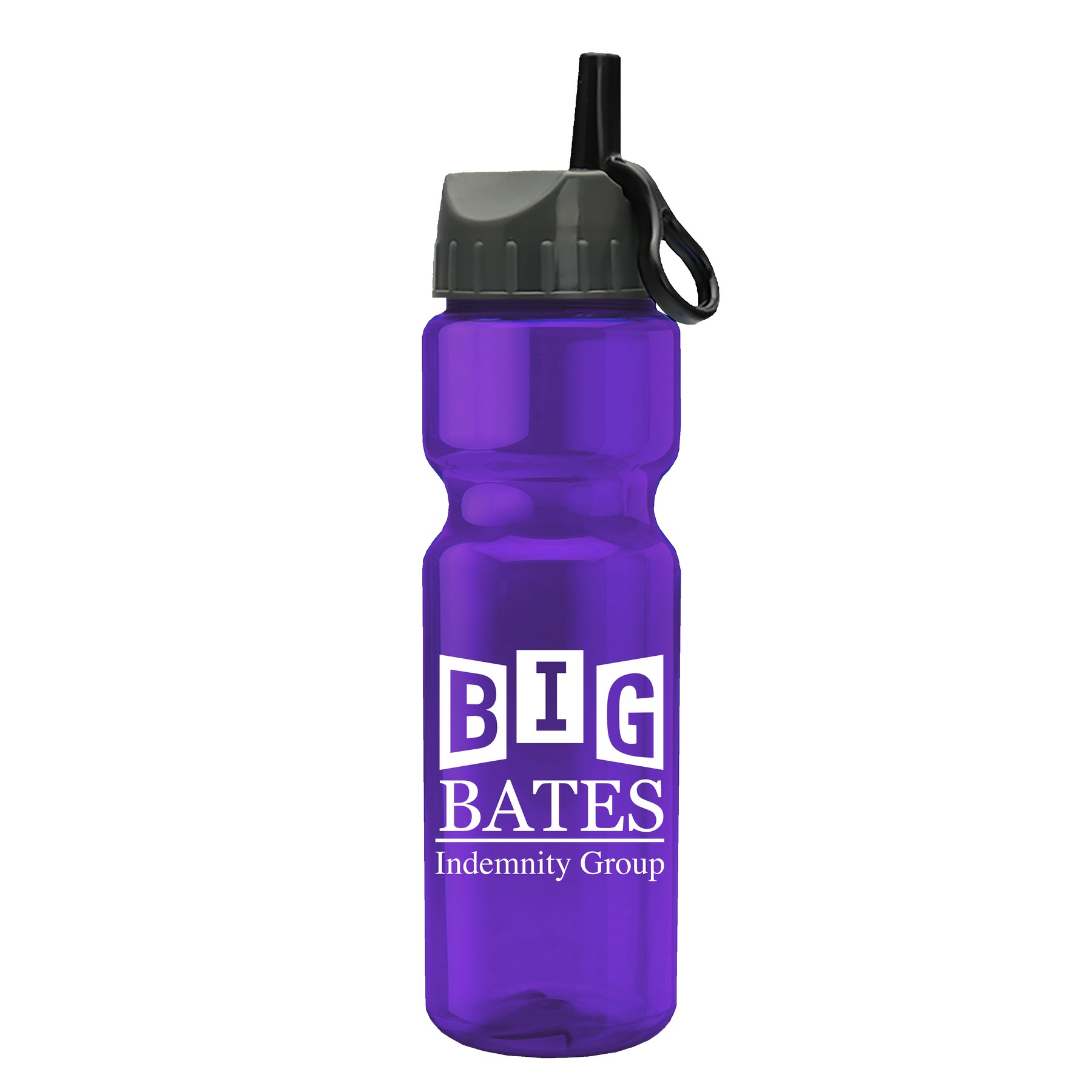 Picture of Garyline® Champ Bottle with Ring-Straw Lid - 28 oz.