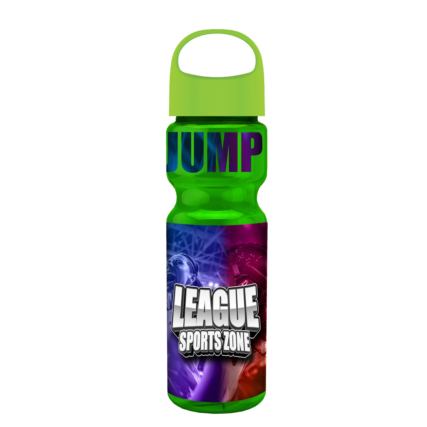 Picture of Garyline® Champ Bottle with Oval Crest Lid - 28 oz.