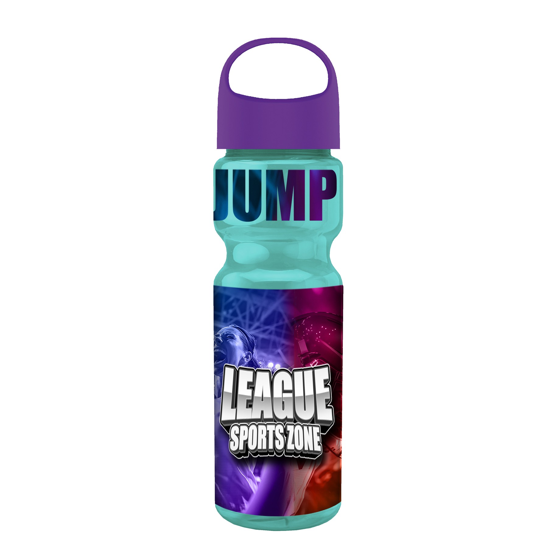 Picture of Garyline® Champ Bottle with Oval Crest Lid - 28 oz.