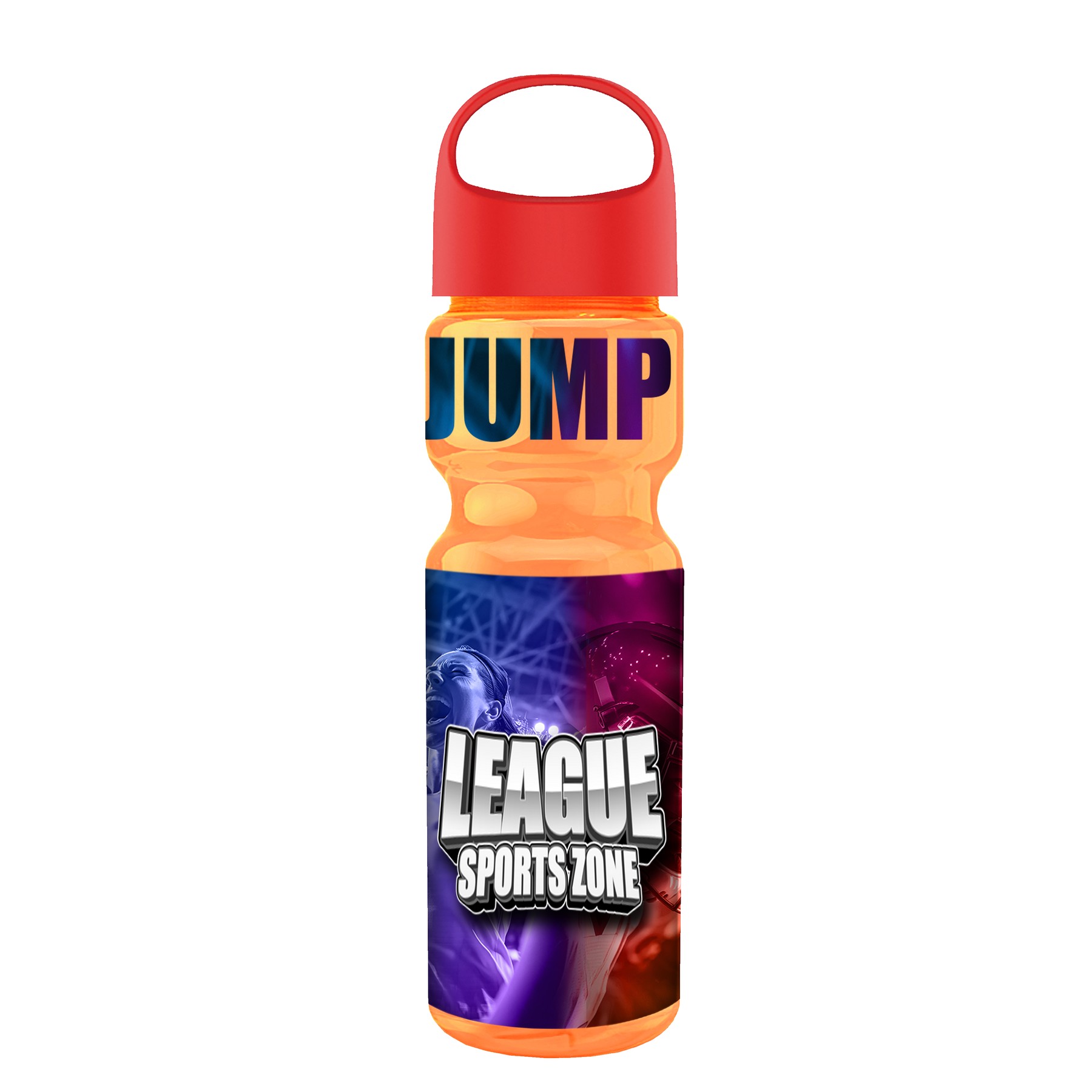 Picture of Garyline® Champ Bottle with Oval Crest Lid - 28 oz.
