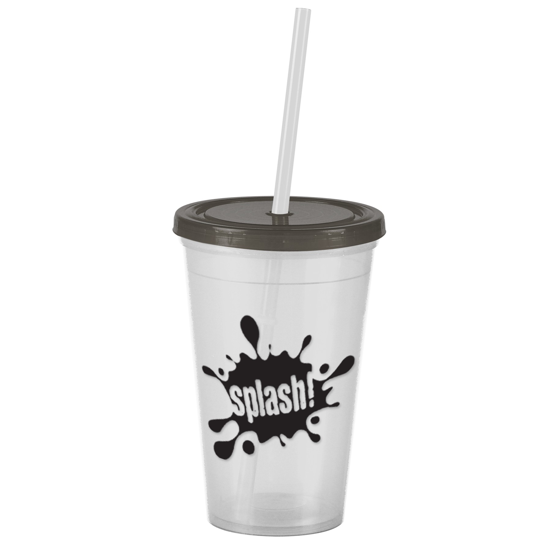 Picture of Garyline® Pioneer Insulated Tumbler with Straw - 16 oz.