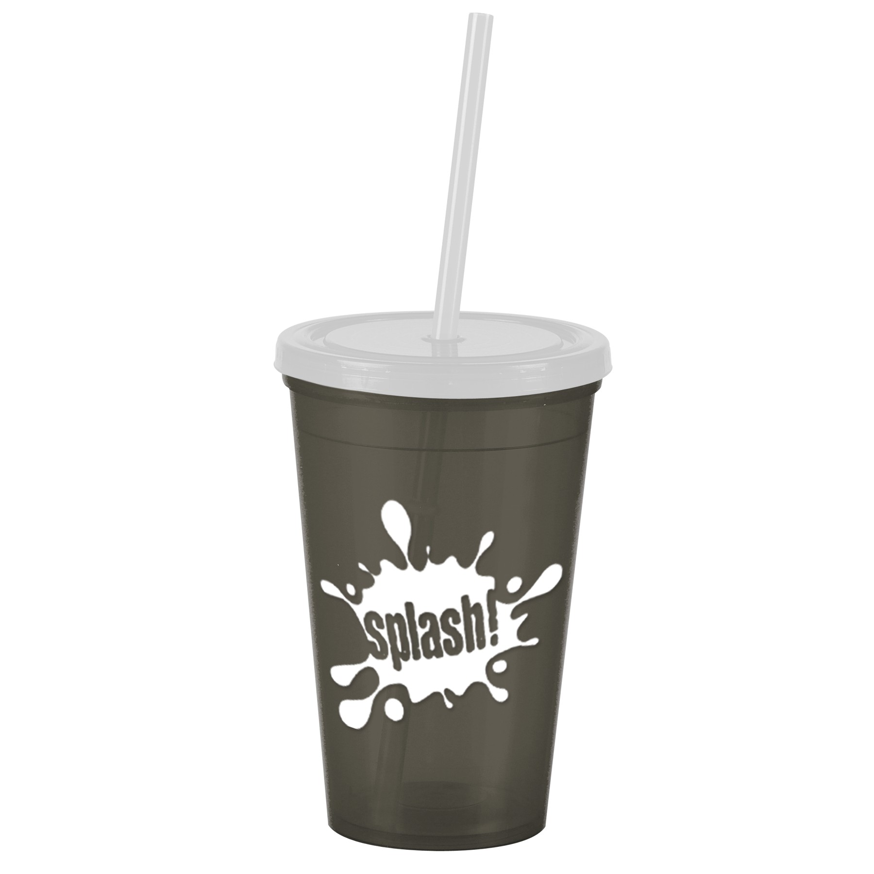 Picture of Garyline® Pioneer Insulated Tumbler with Straw - 16 oz.