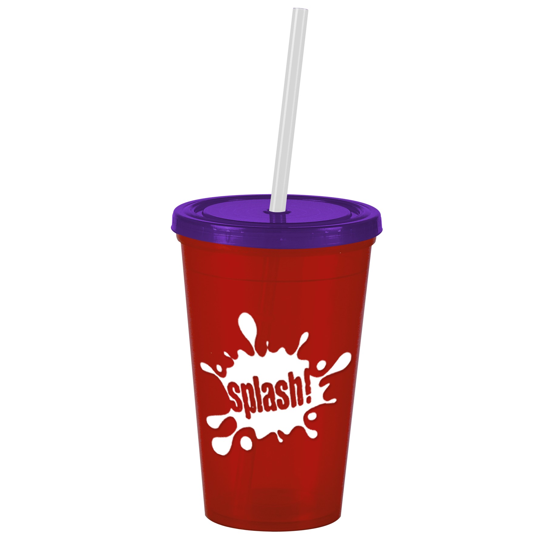 Picture of Garyline® Pioneer Insulated Tumbler with Straw - 16 oz.