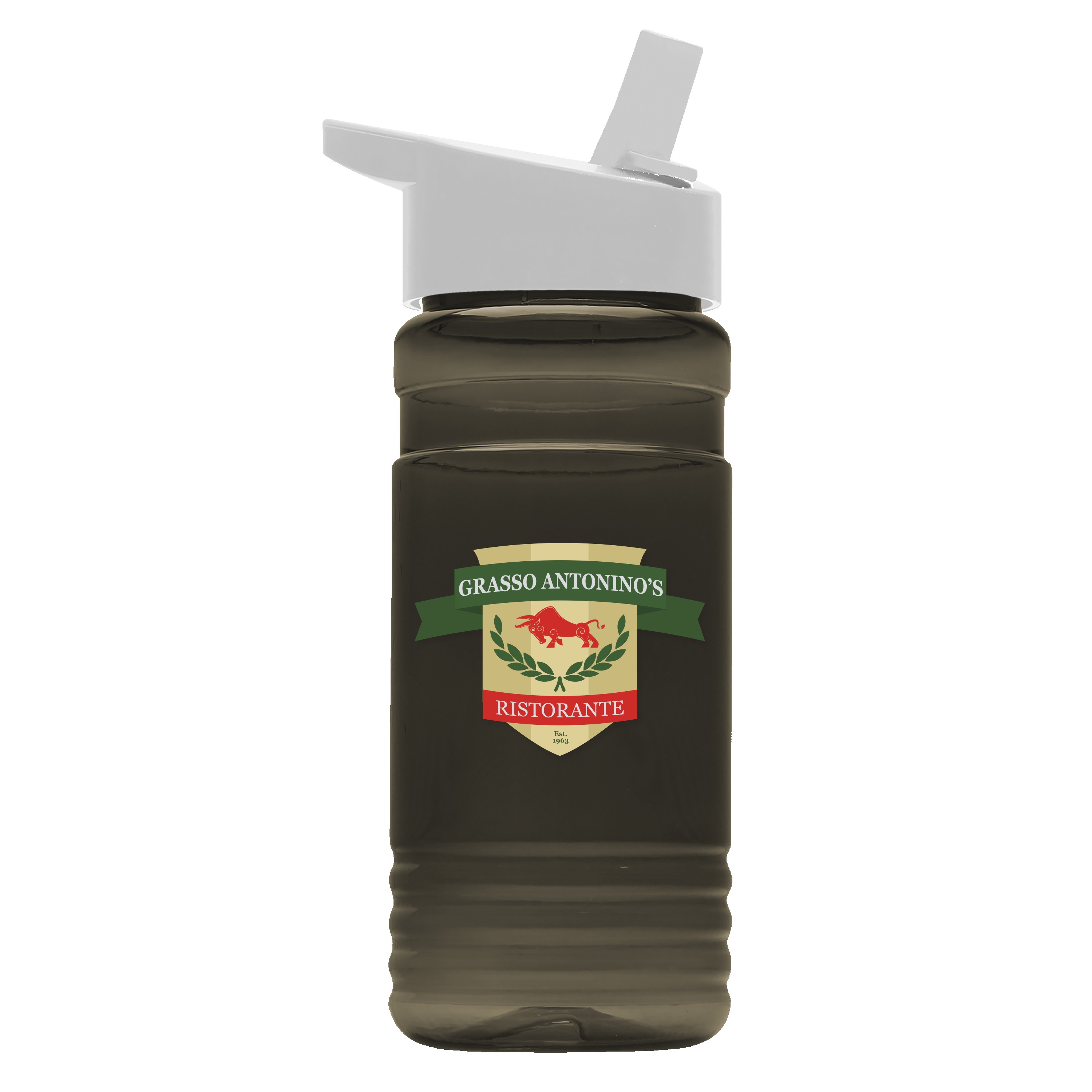 Picture of Garyline® Groove Tritan® Bottle with Flip-Straw Lid - 20 oz.