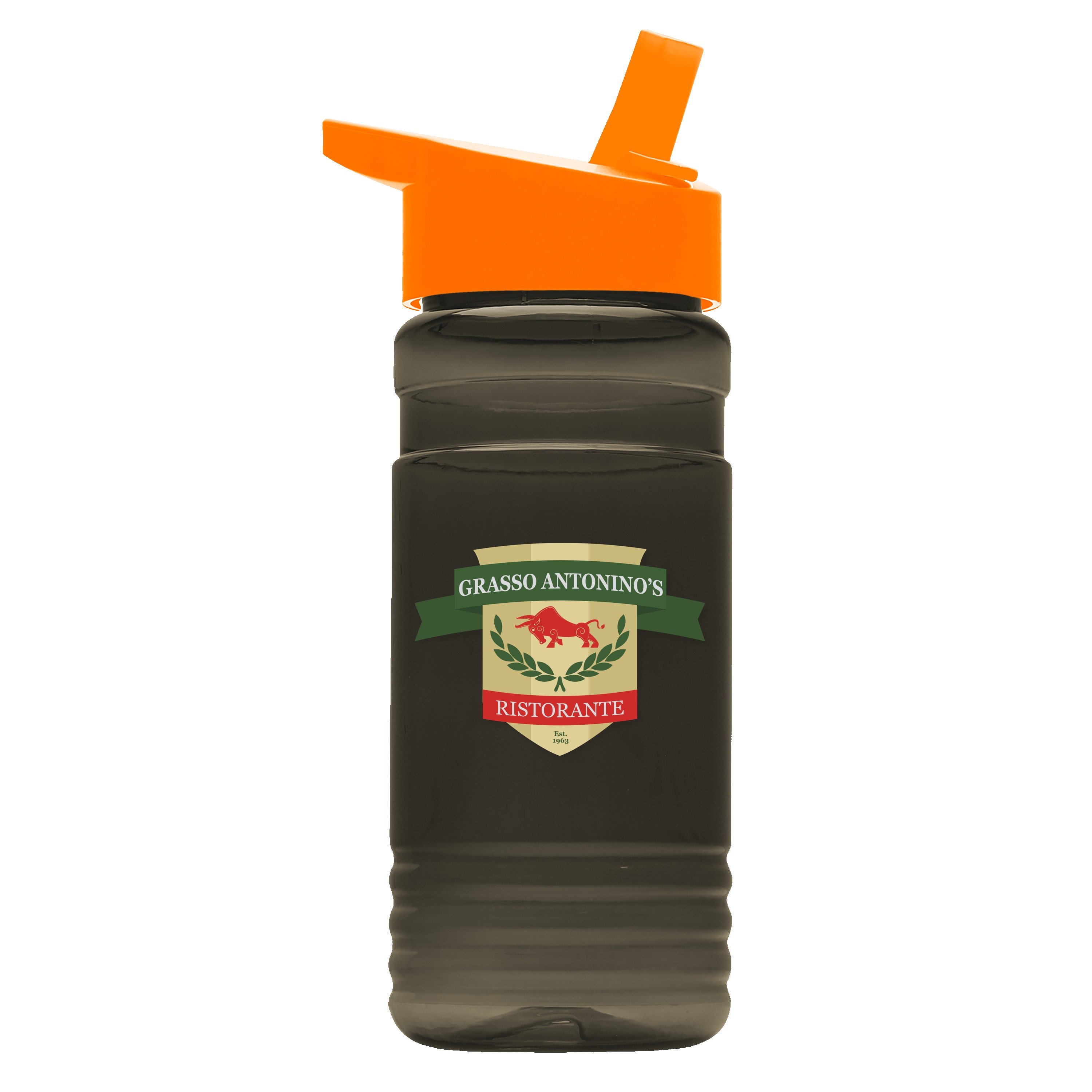 Picture of Garyline® Groove Tritan® Bottle with Flip-Straw Lid - 20 oz.