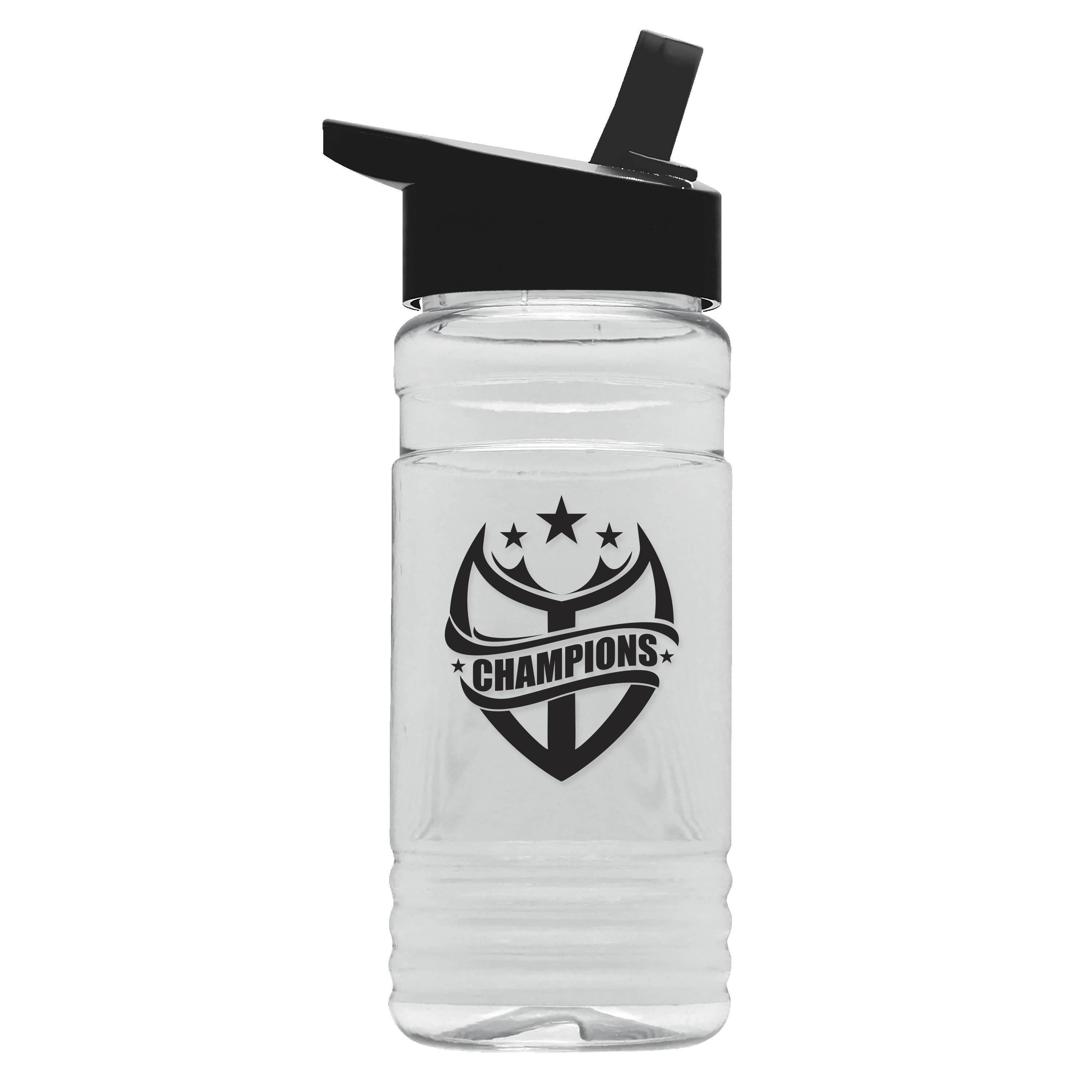 Picture of Garyline® Groove Tritan® Bottle with Flip-Straw Lid - 20 oz.