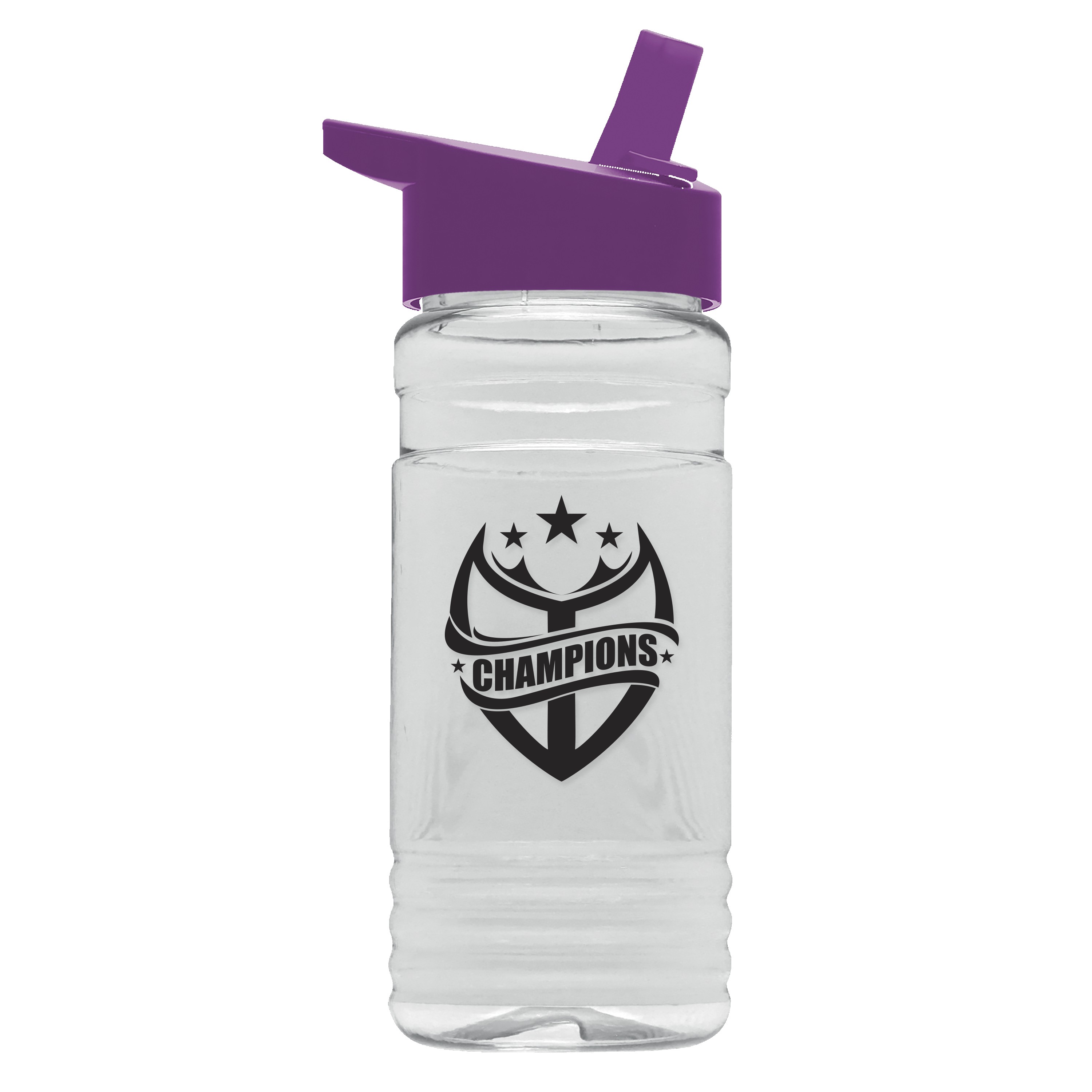 Picture of Garyline® Groove Tritan® Bottle with Flip-Straw Lid - 20 oz.