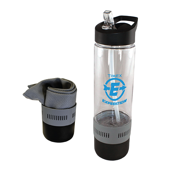 Picture of 17 Oz. Co-Poly Bottle w/Cooling Towel