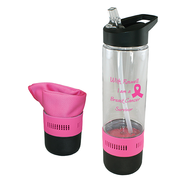 Picture of 17 Oz. Co-Poly Bottle w/Cooling Towel