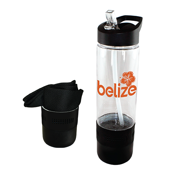 Picture of 17 Oz. Co-Poly Bottle w/Cooling Towel