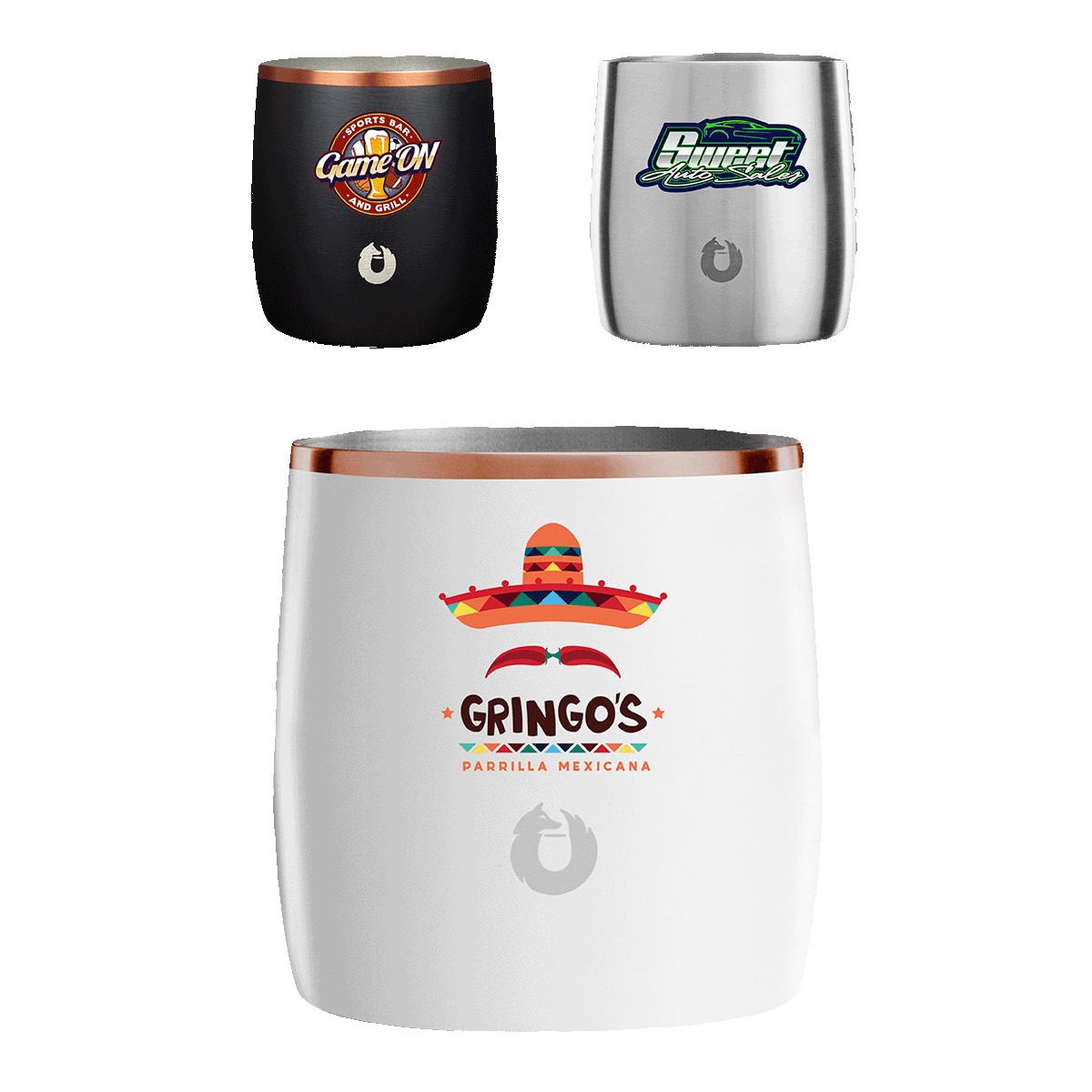 Picture of Snowfox® 11 oz. Rocks Tumbler, Full Color Digital
