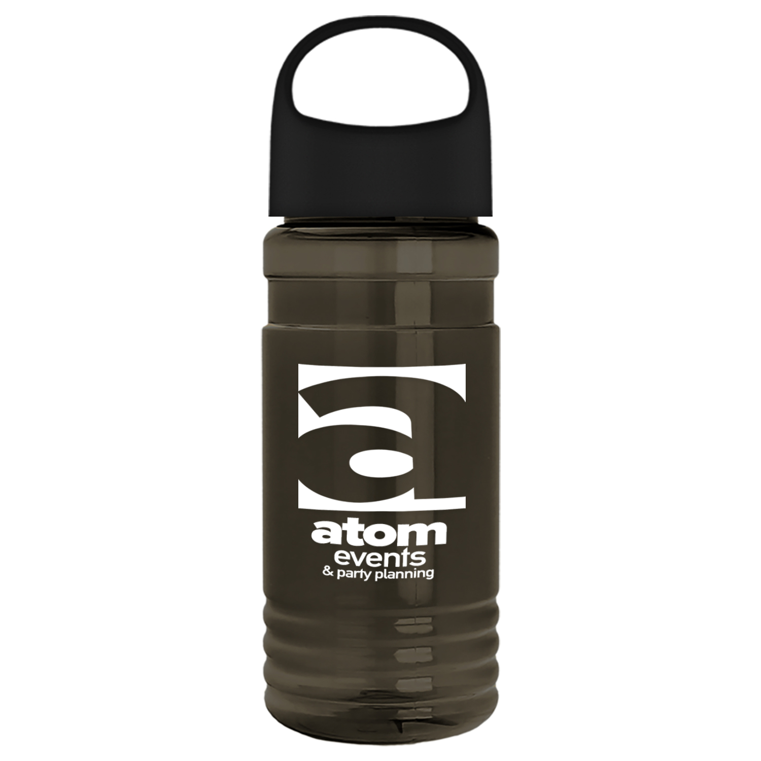 Picture of 20 Oz. Transparent Sports Bottle w/Oval Crest Lid