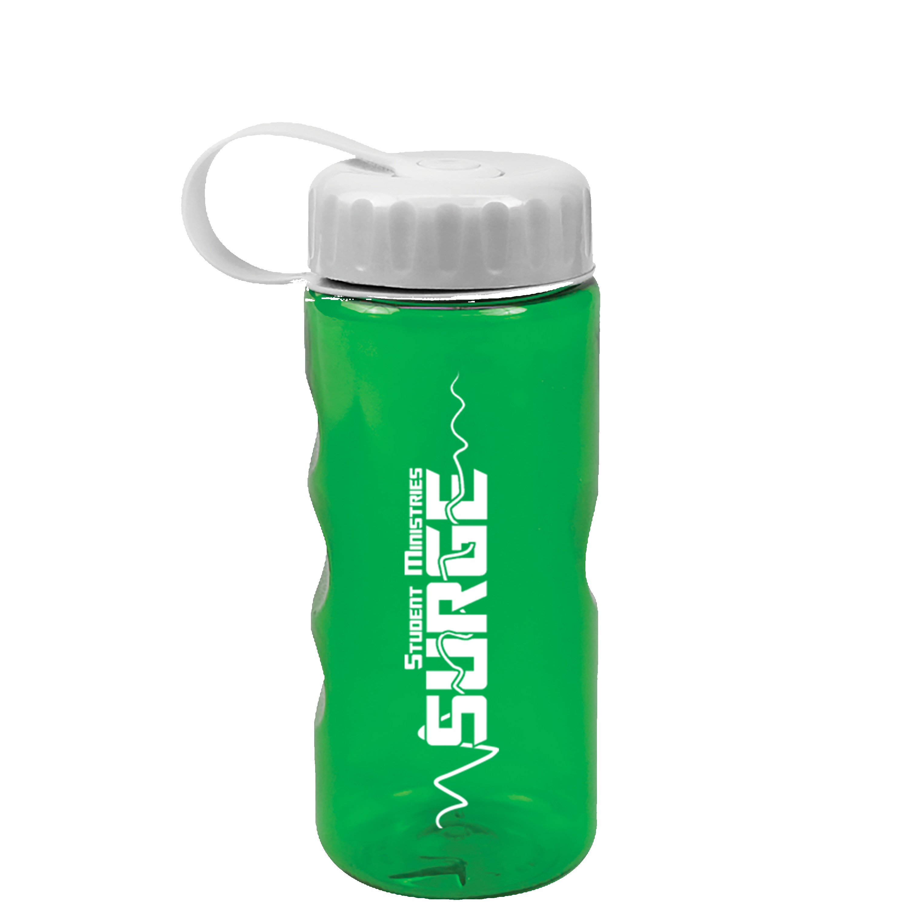 Picture of Garyline® Mini Mountain Tritan® Bottle with Tethered Lid - 22 oz.