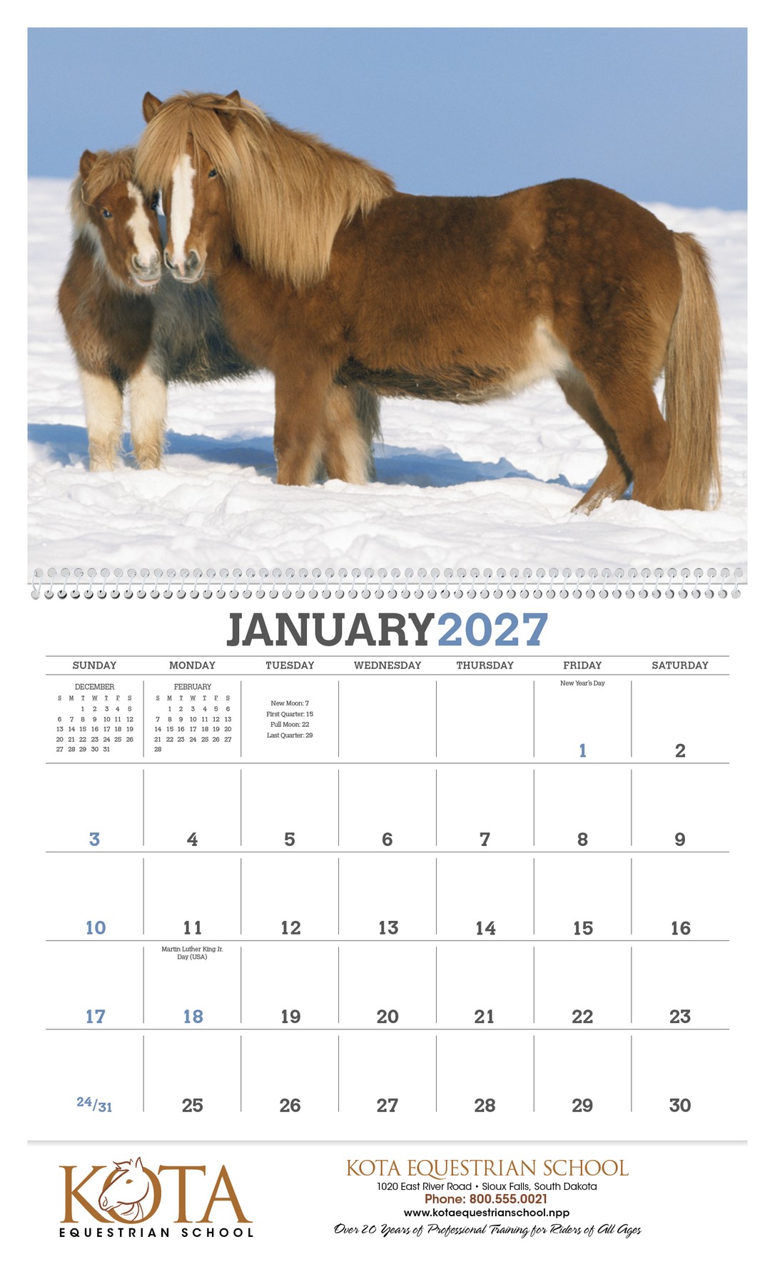 Picture of Triumph® Calendars Horses Calendar