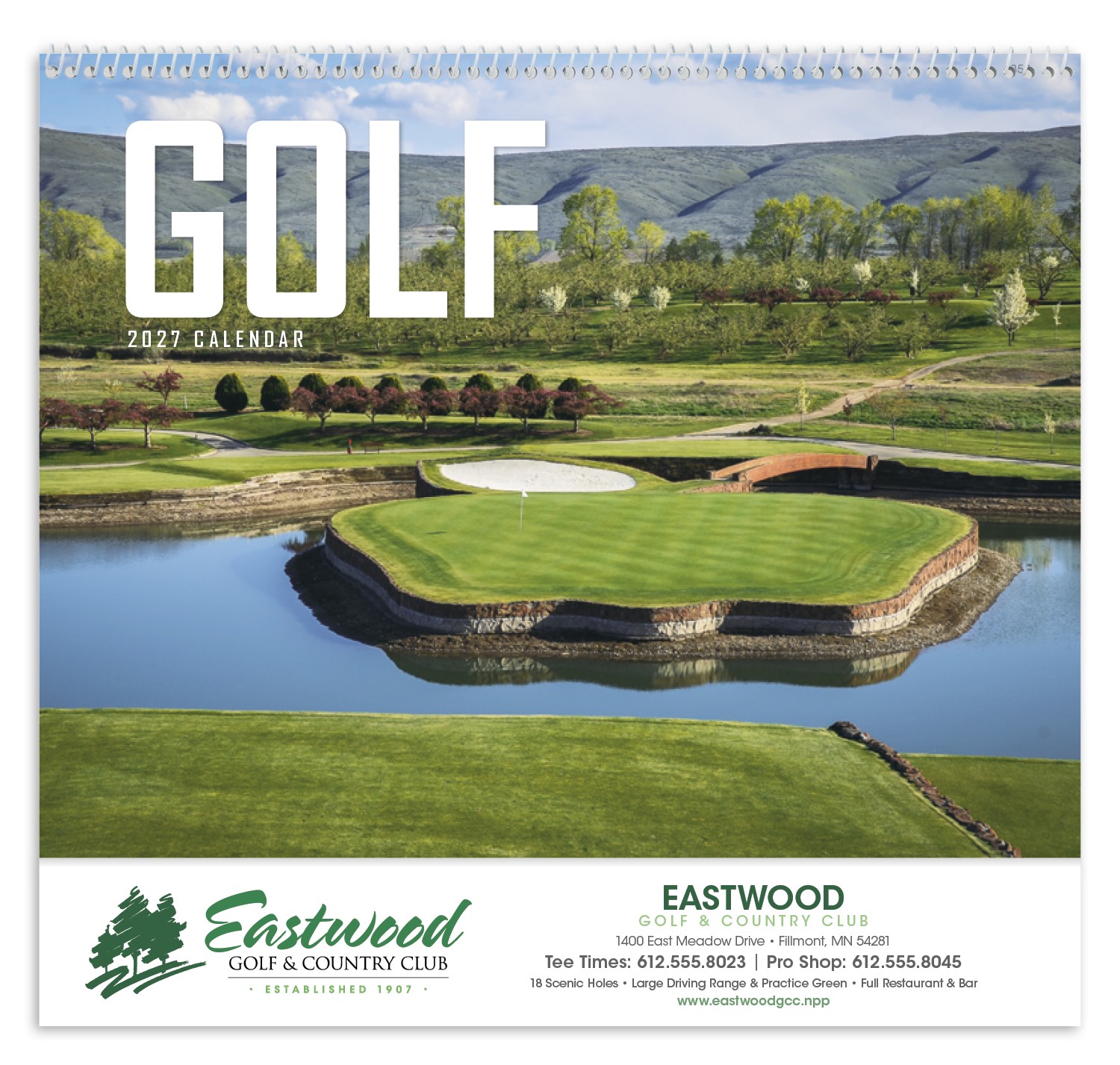 Picture of Triumph® Calendars Golf Calendar