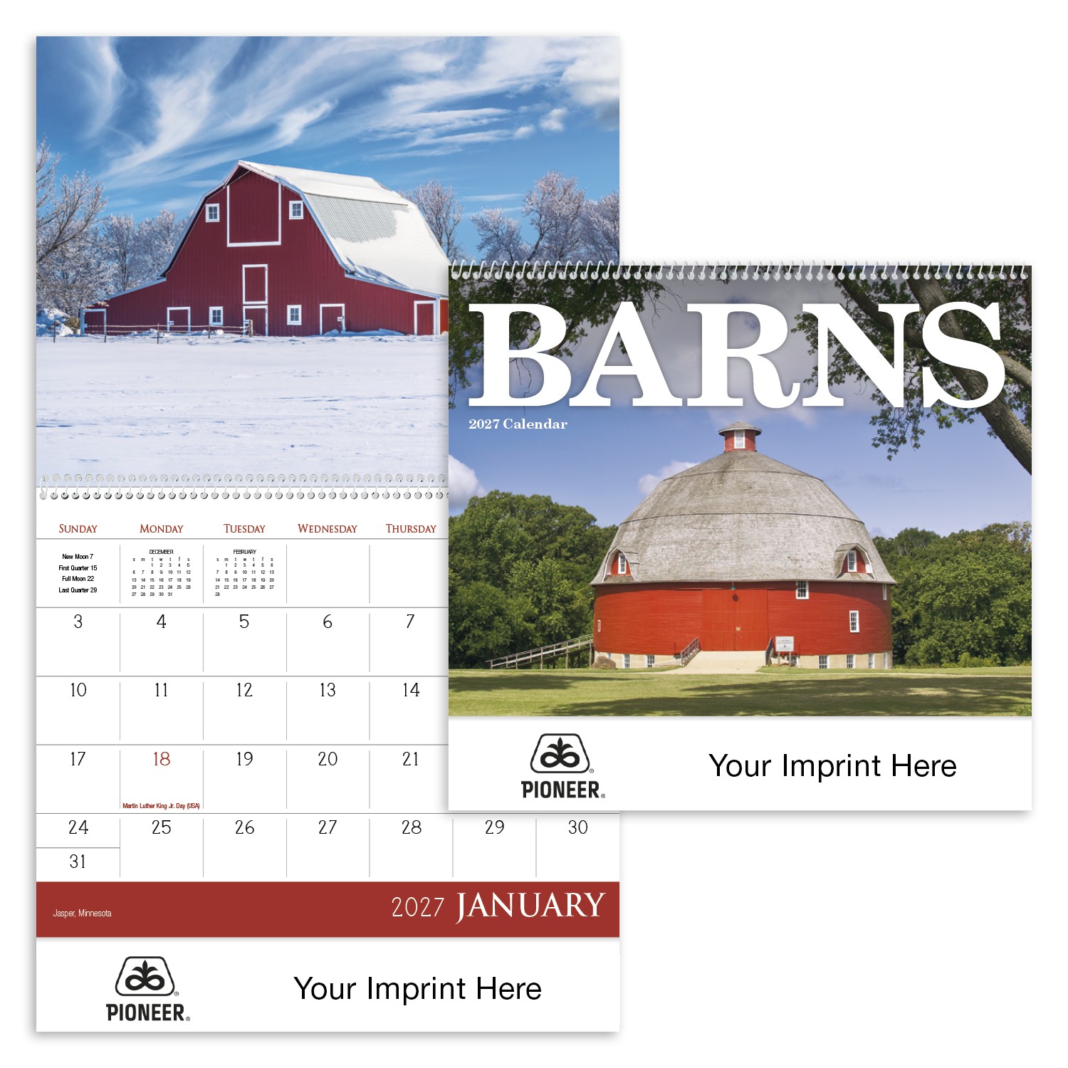 Picture of Triumph® Calendars Barns Calendar