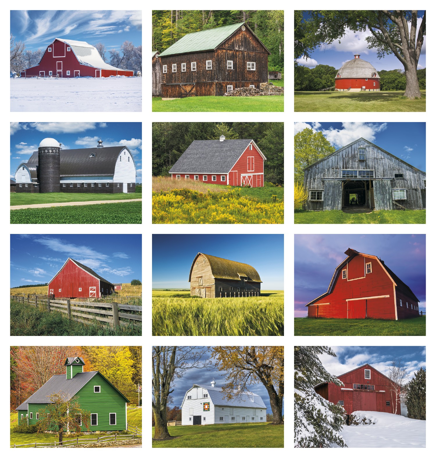 Picture of Triumph® Calendars Barns Calendar
