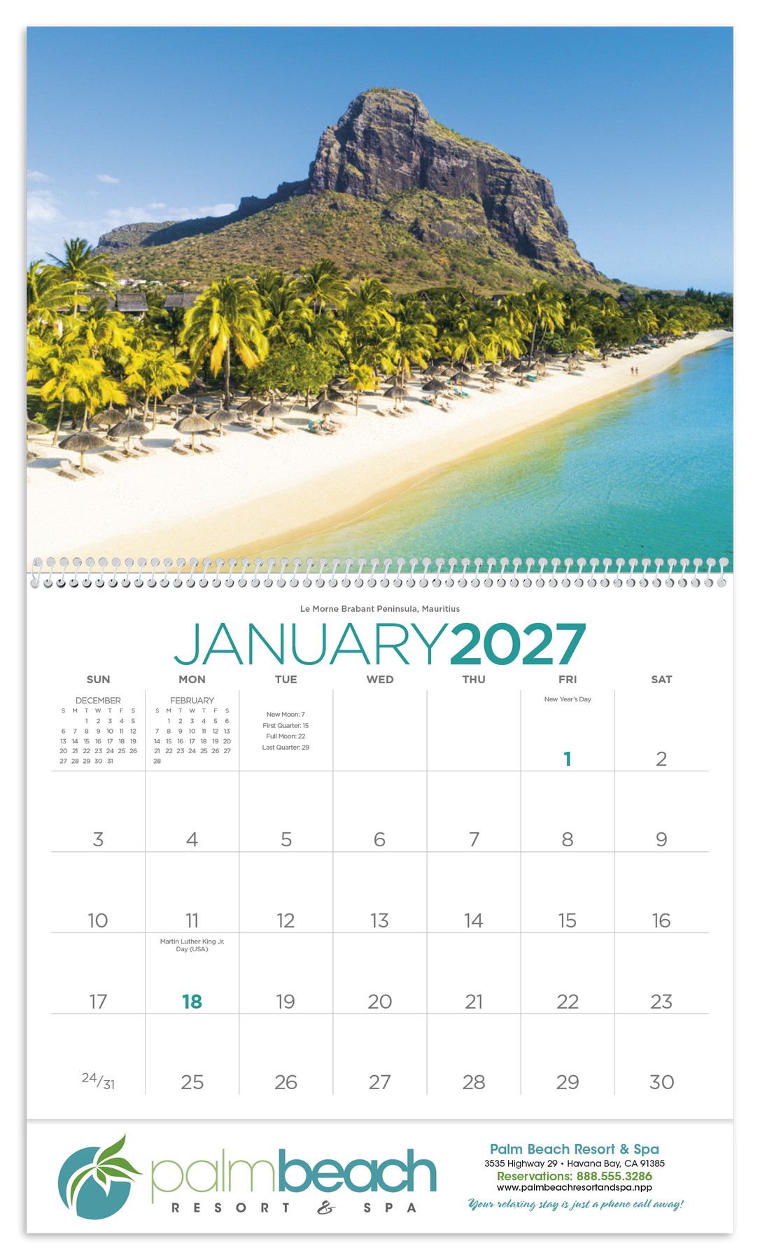 Picture of Triumph® Calendars Beaches Calendar