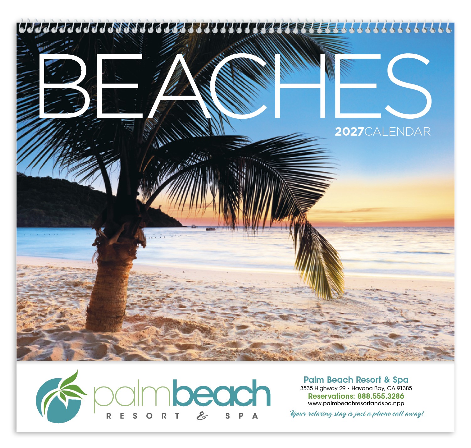 Picture of Triumph® Calendars Beaches Calendar