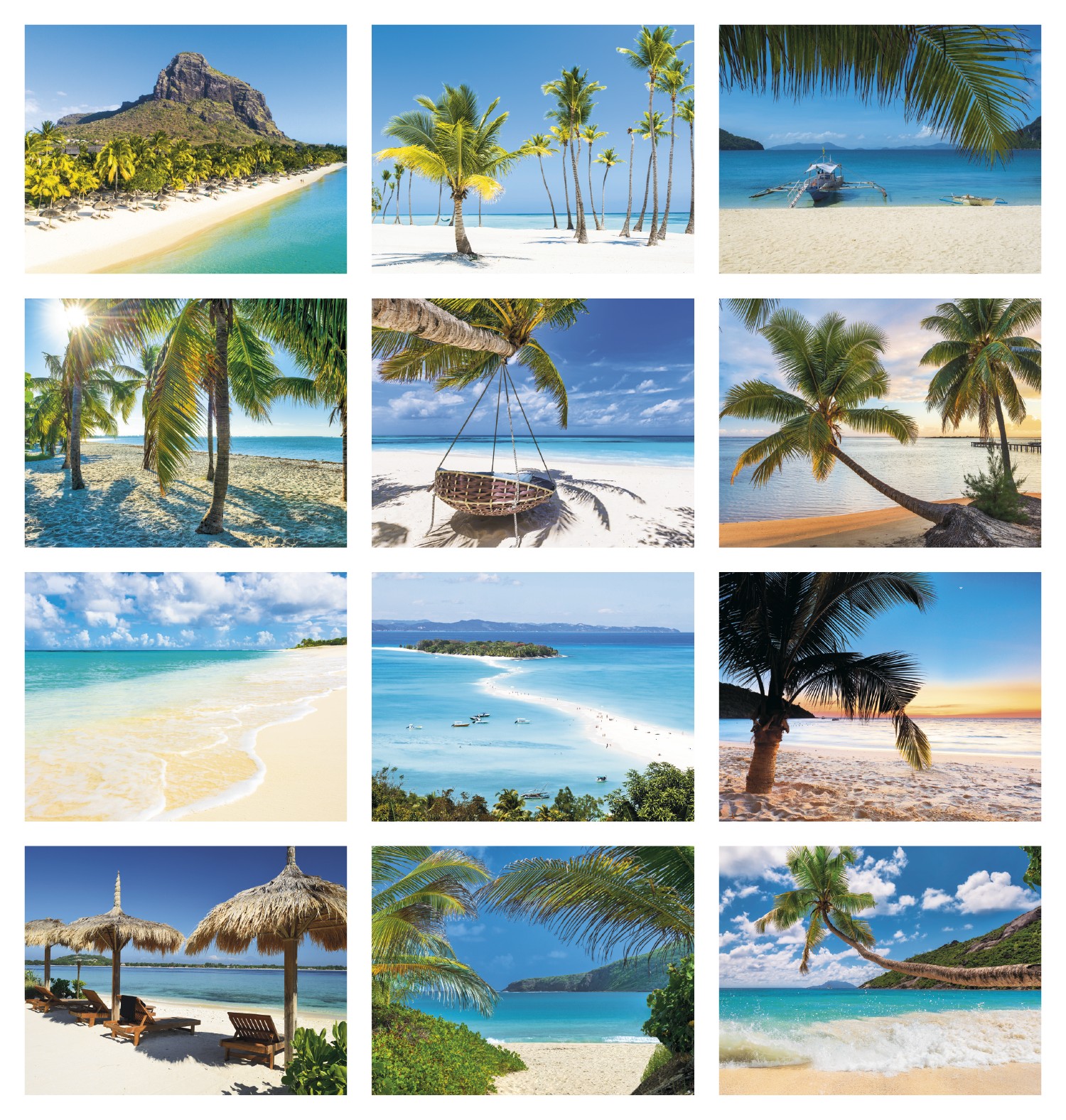 Picture of Triumph® Calendars Beaches Calendar