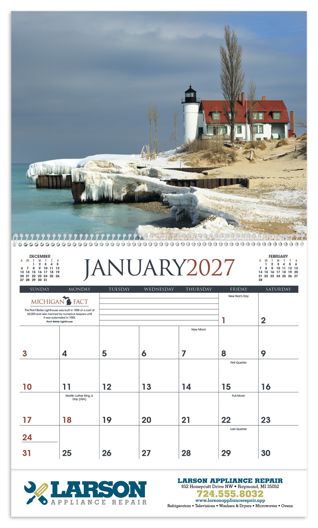 Picture of Triumph® Calendars Michigan Calendar