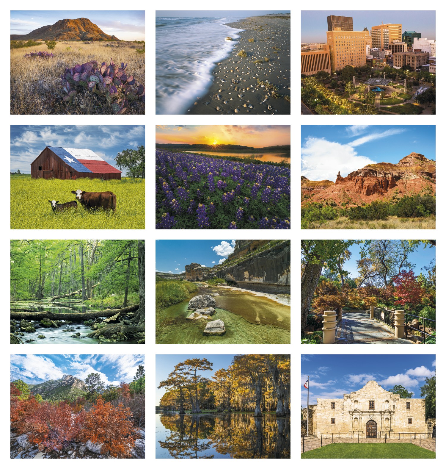 Picture of Triumph® Calendars Texas Calendar