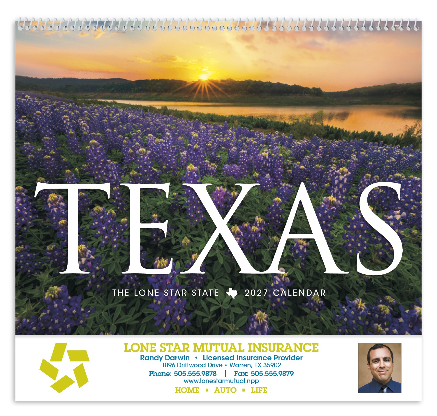 Picture of Triumph® Calendars Texas Calendar