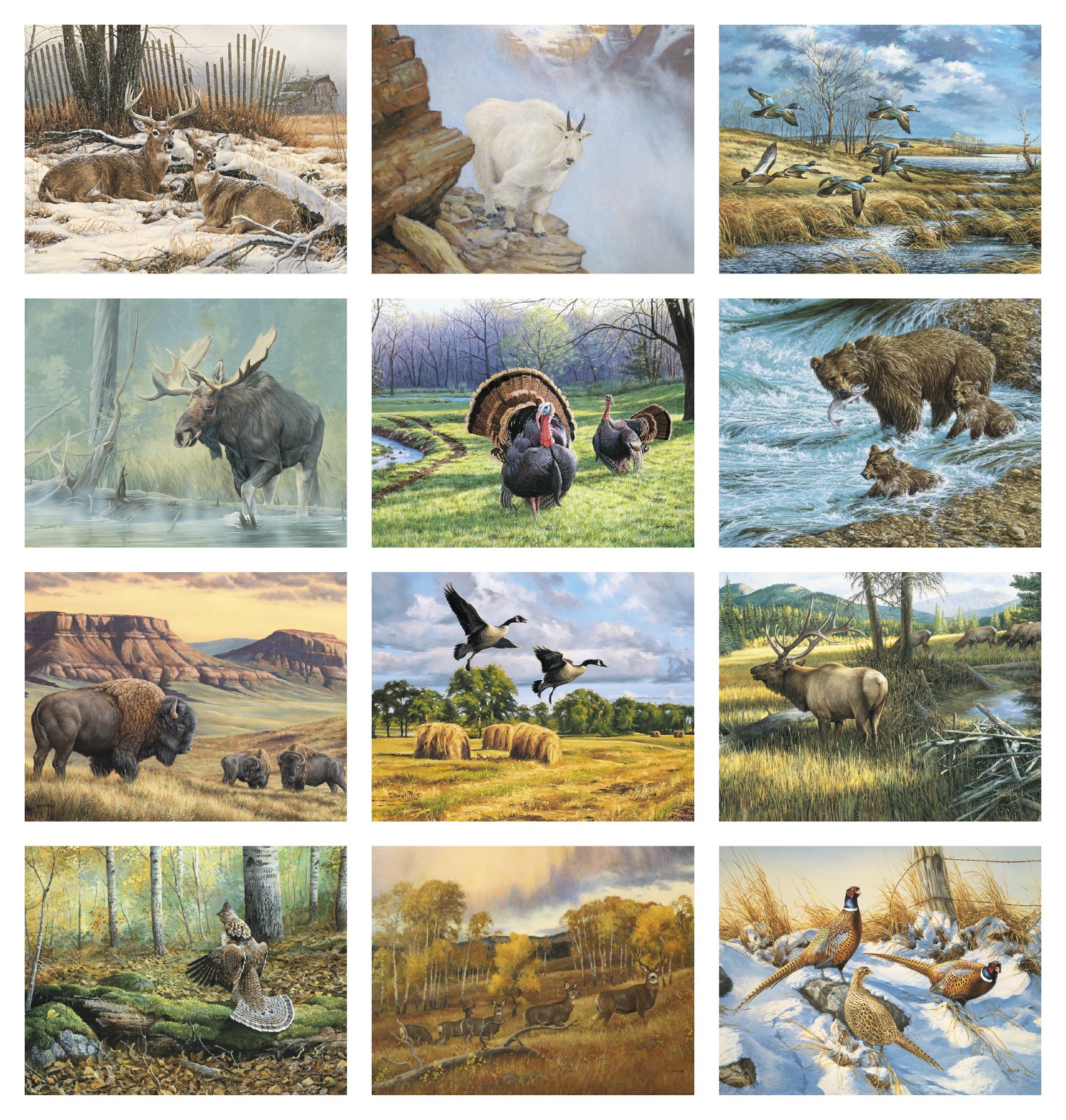 Picture of Triumph® Calendars Wildlife Art Calendar