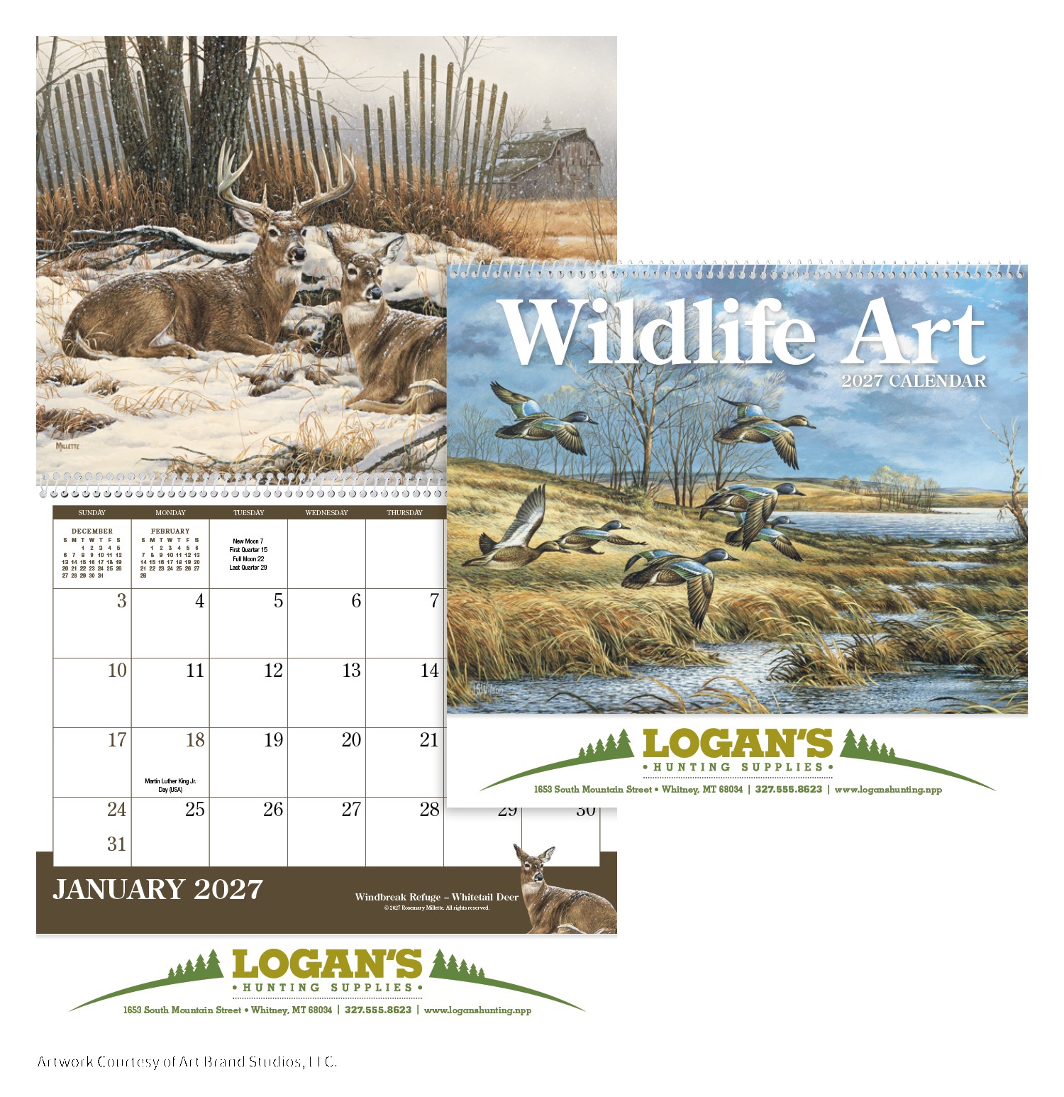 Picture of Triumph® Calendars Wildlife Art Calendar