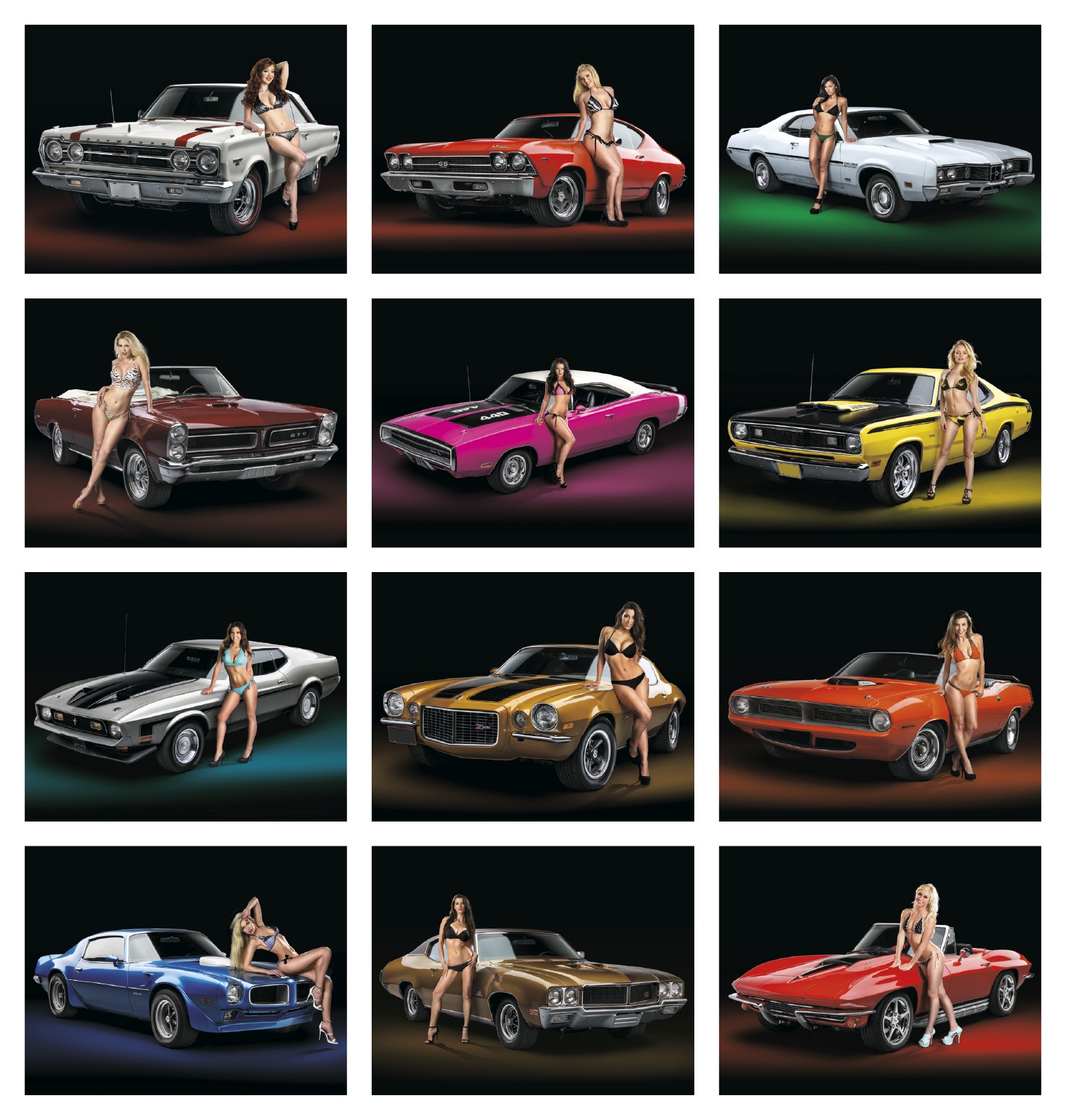 Picture of Triumph® Calendars American Muscle Calendar